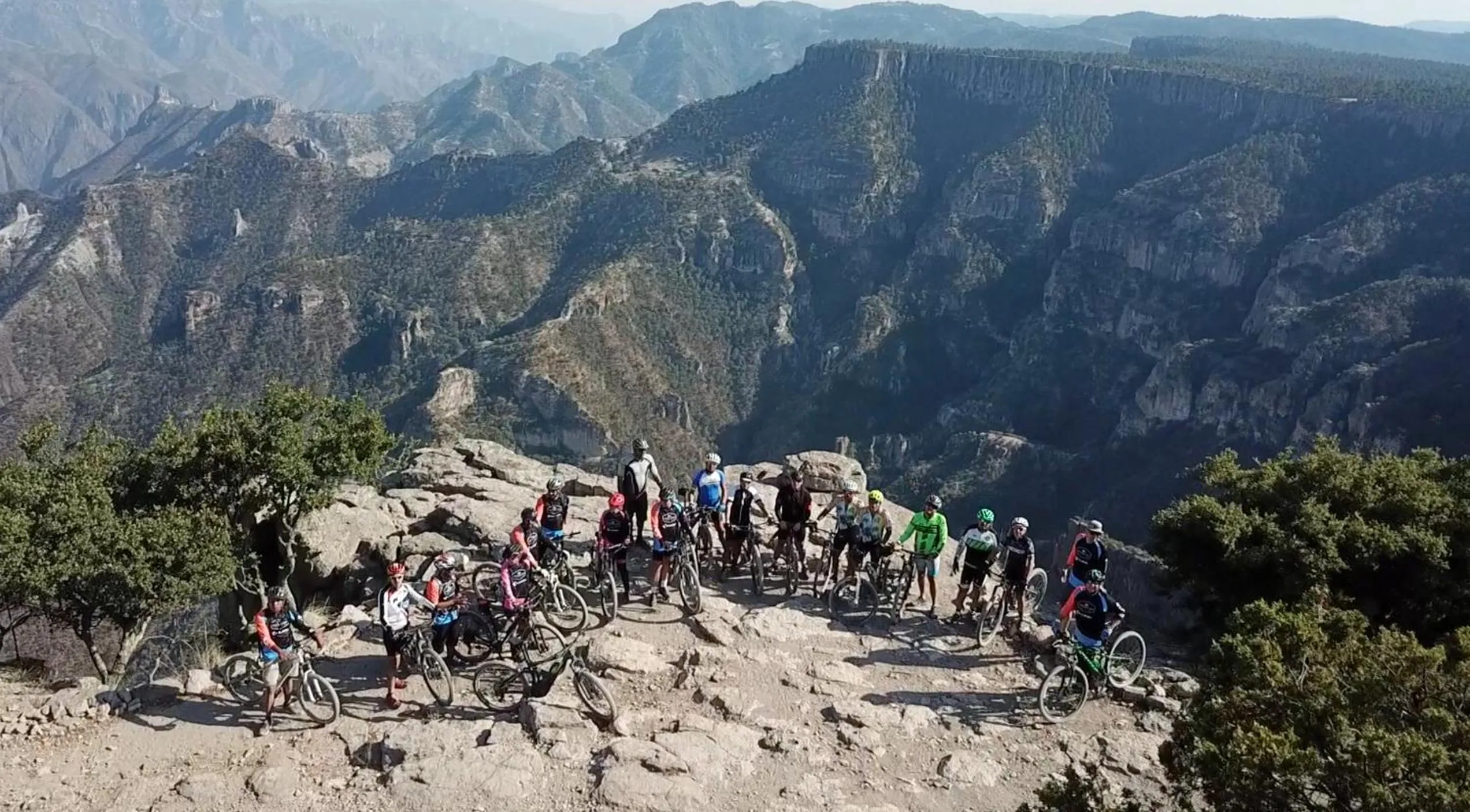 Cycling in Hotel Mansion Tarahumara