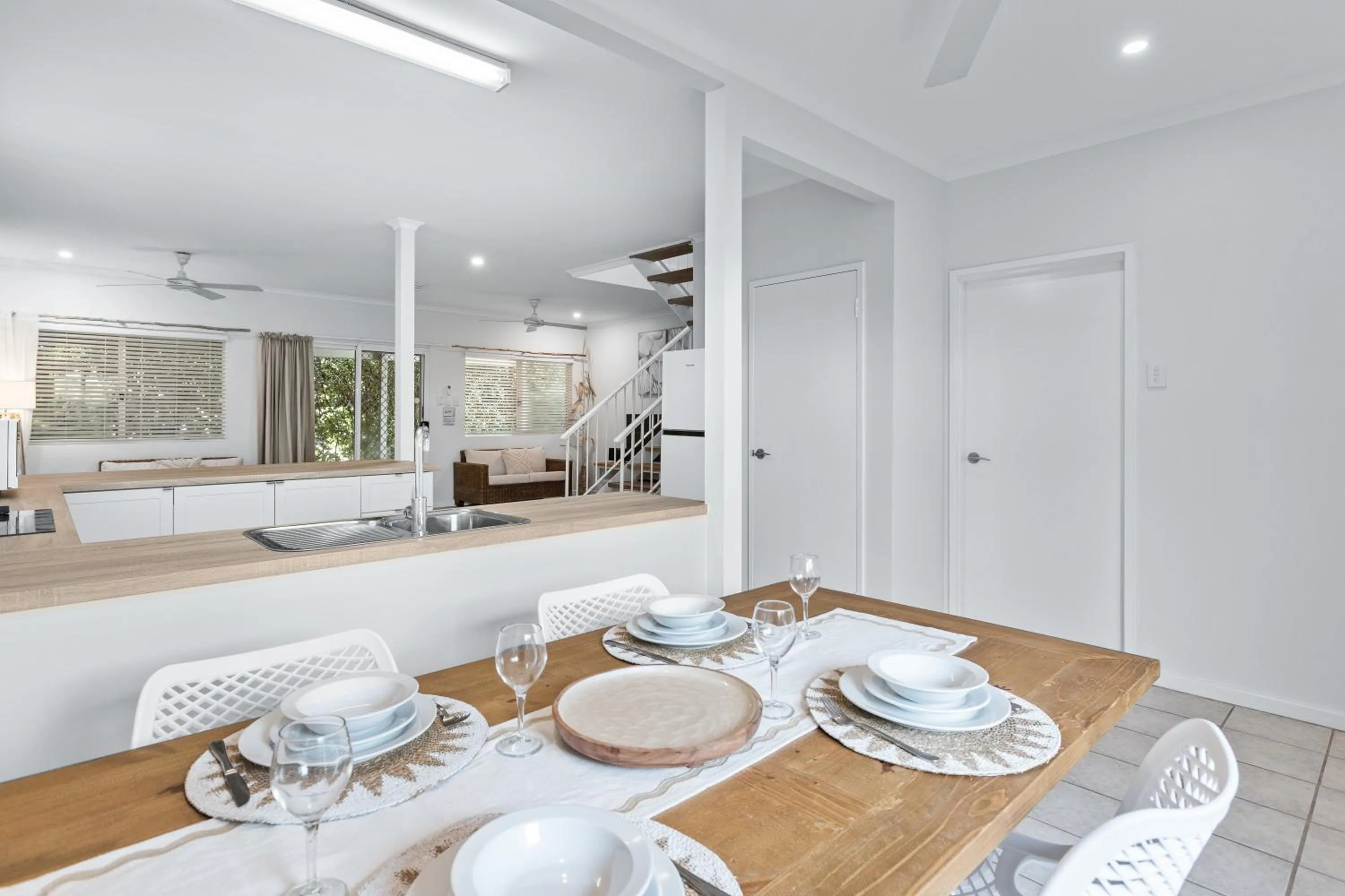 Living room in Cable Beachside Villas