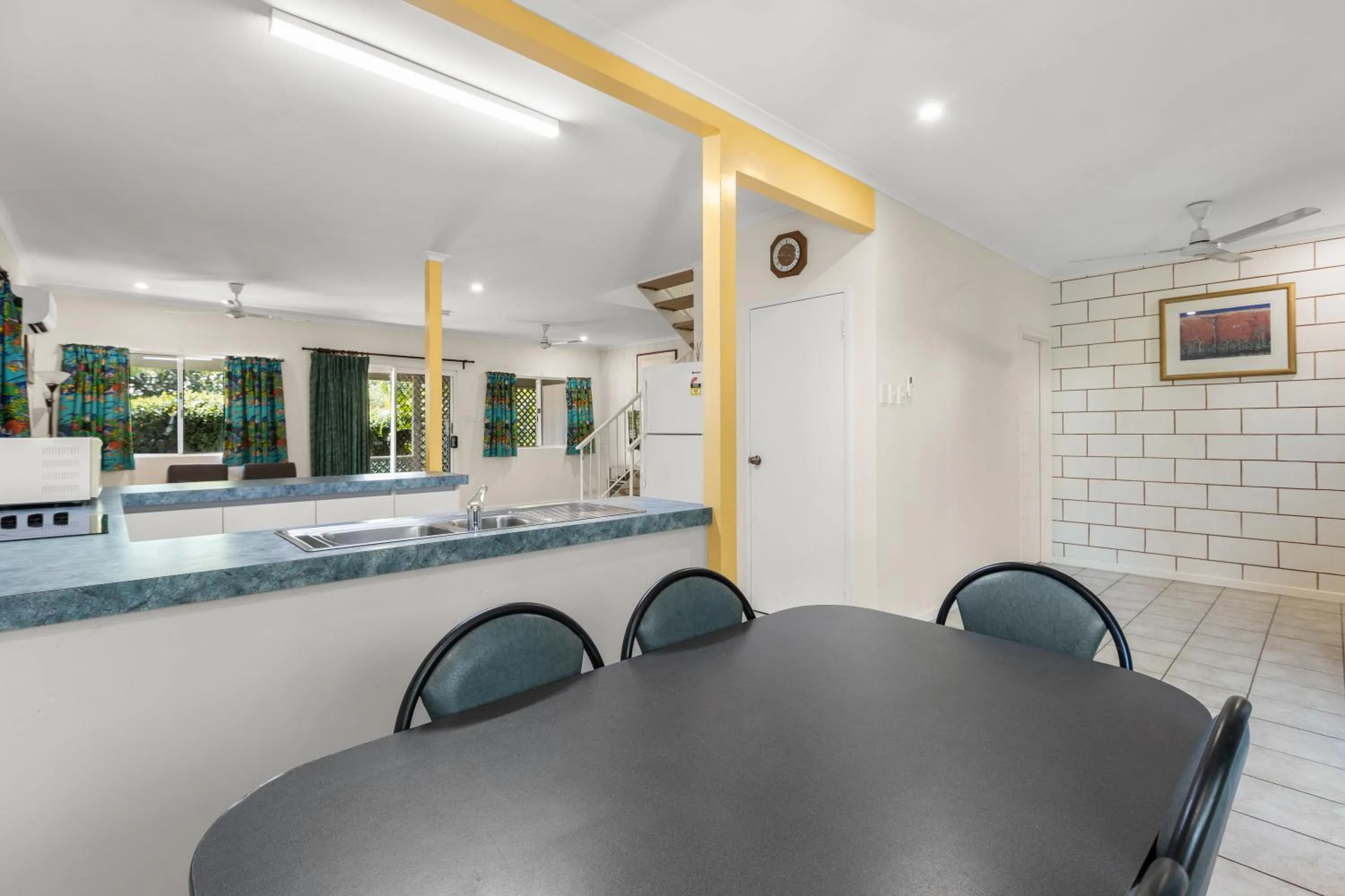 Dining area in Cable Beachside Villas