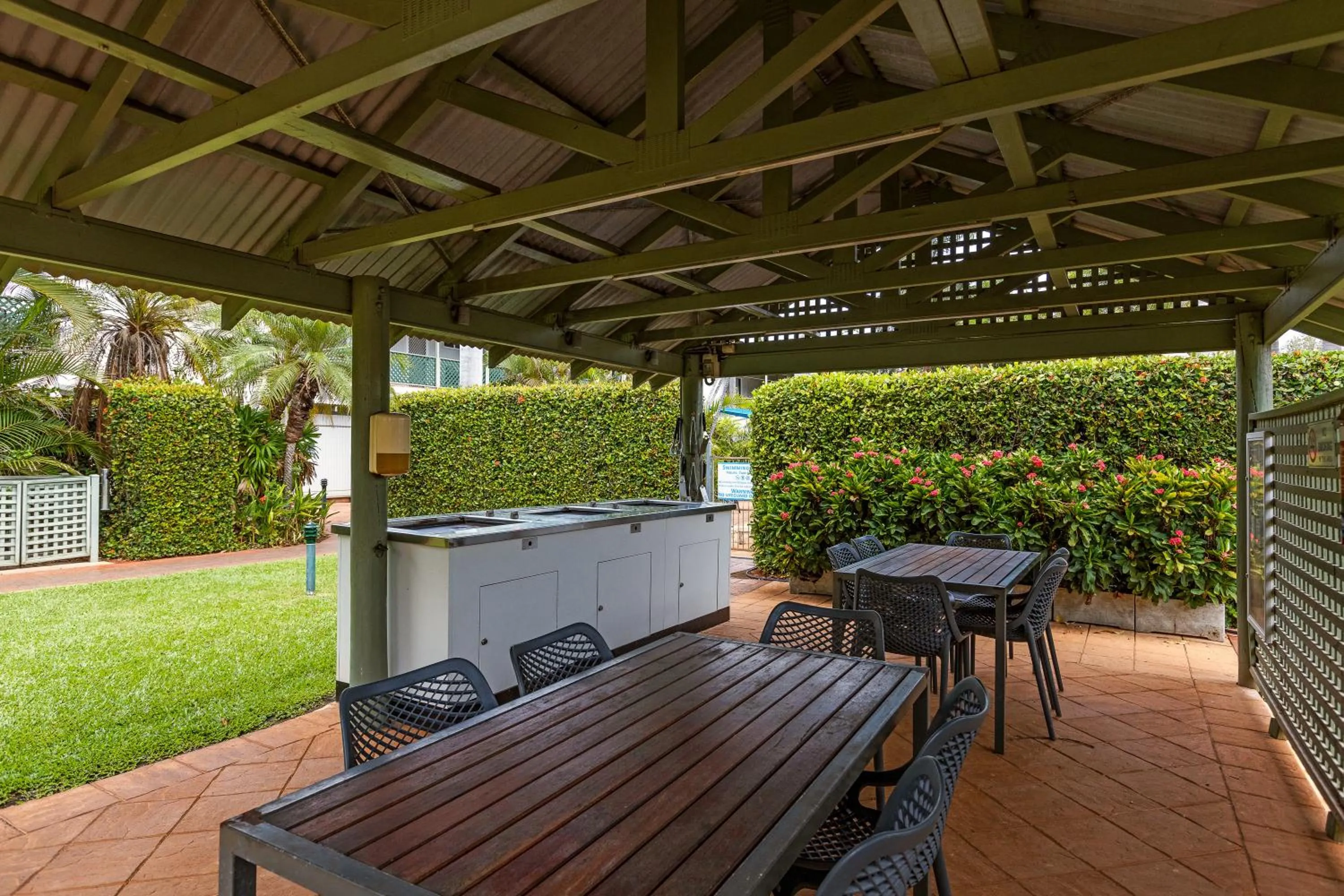 BBQ facilities in Cable Beachside Villas