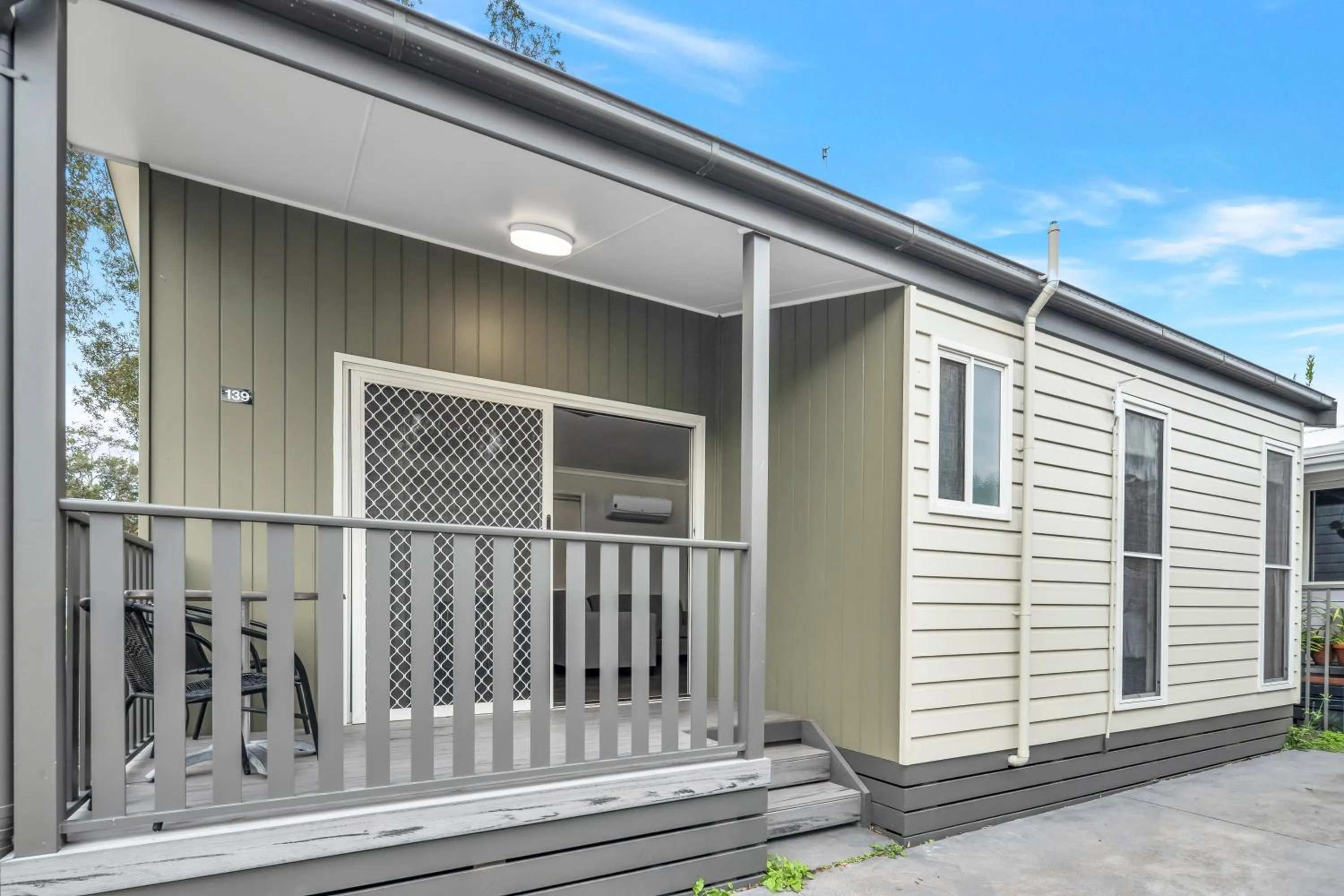 Patio in Ingenia Holidays Middle Rock