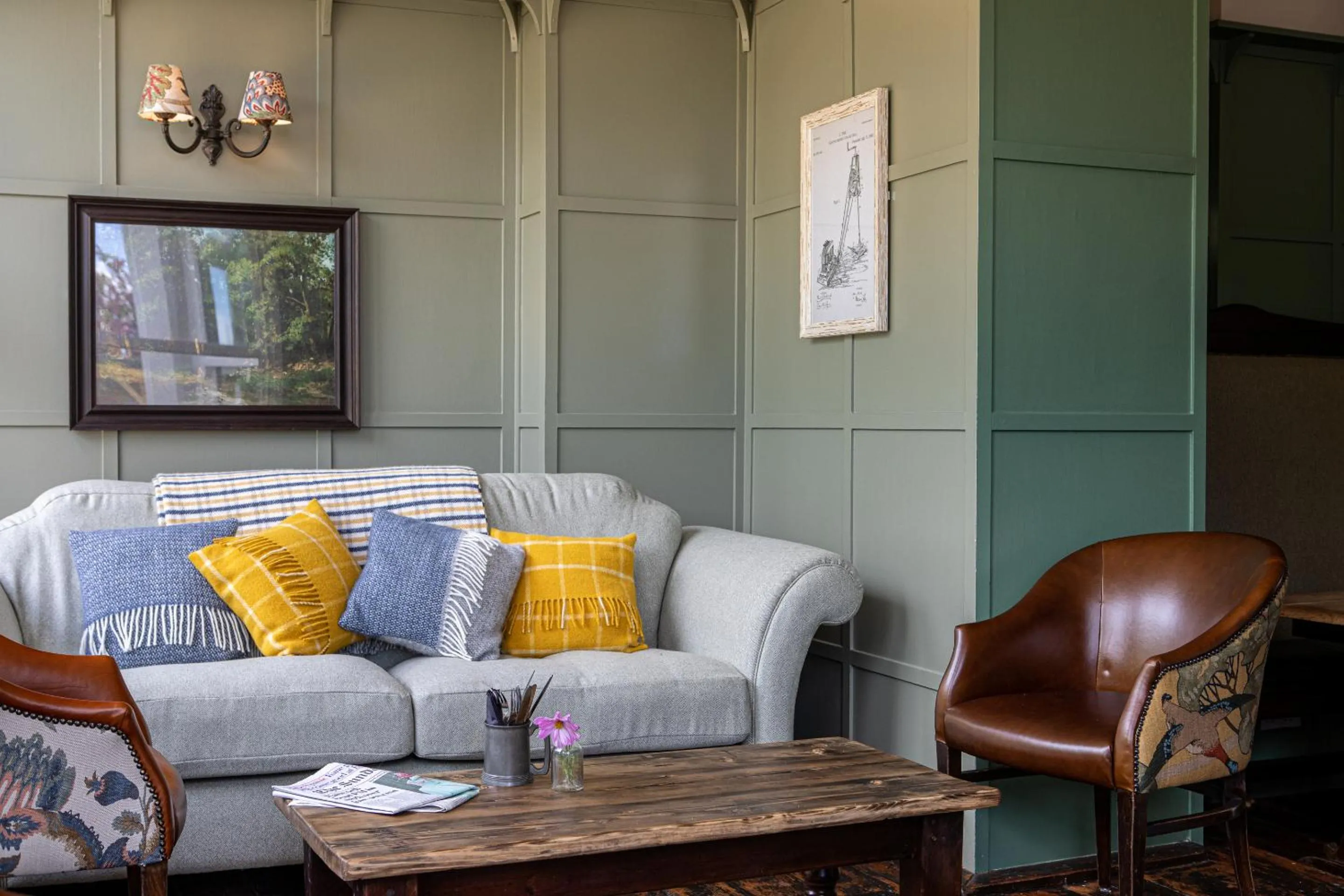 Lounge or bar in Burrator Inn