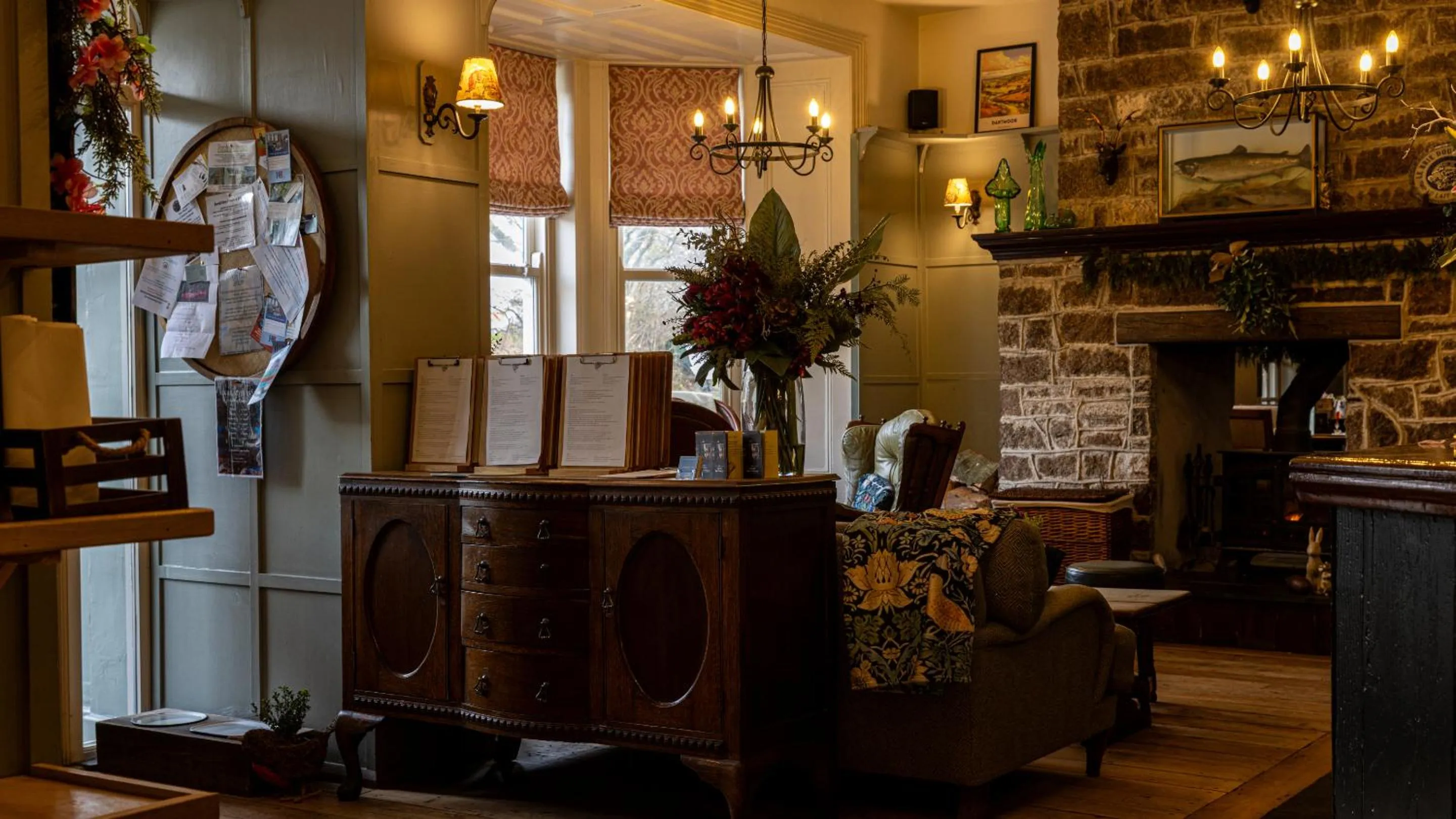 Lounge or bar in Burrator Inn