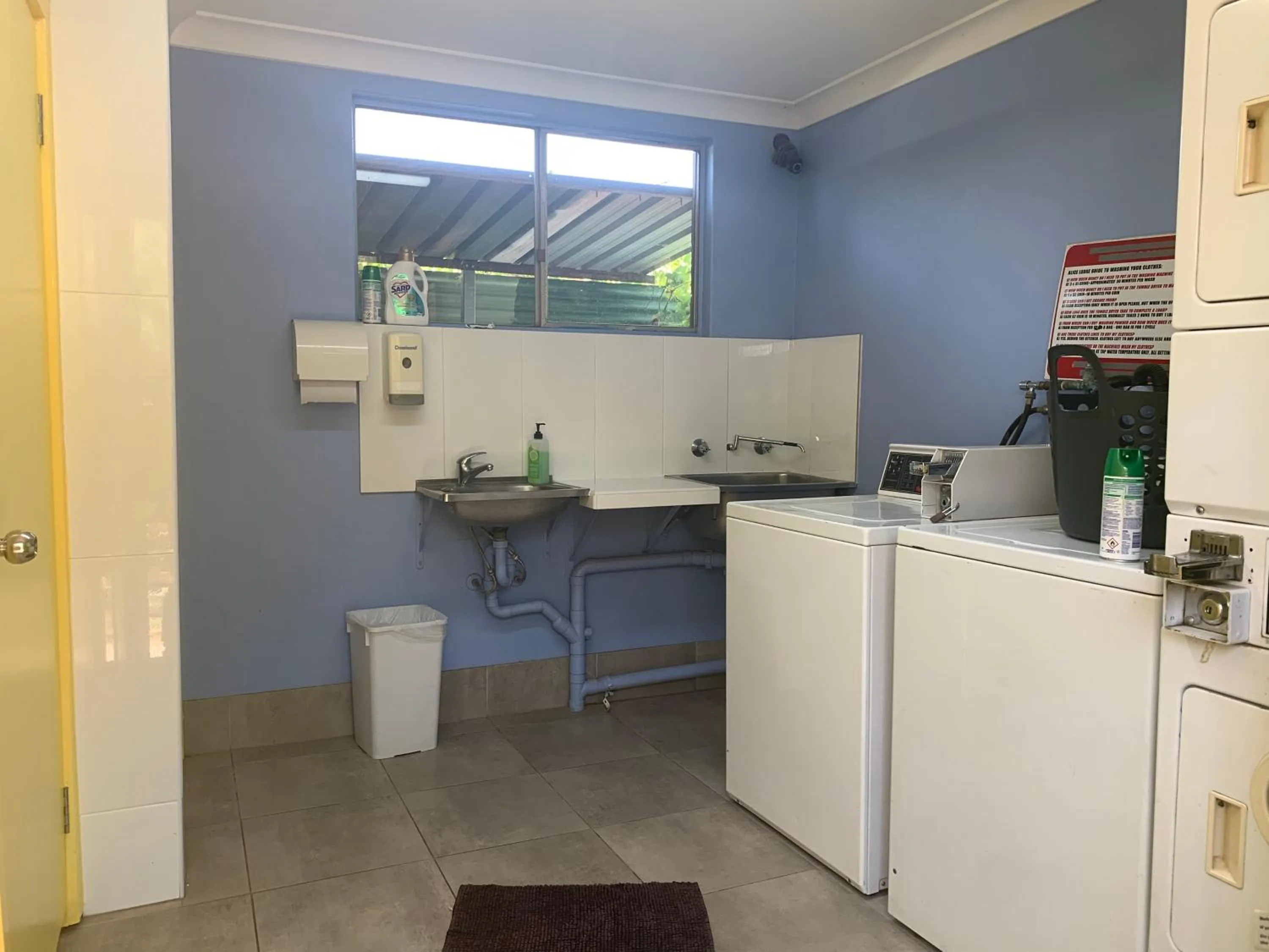 laundry in Alice Lodge