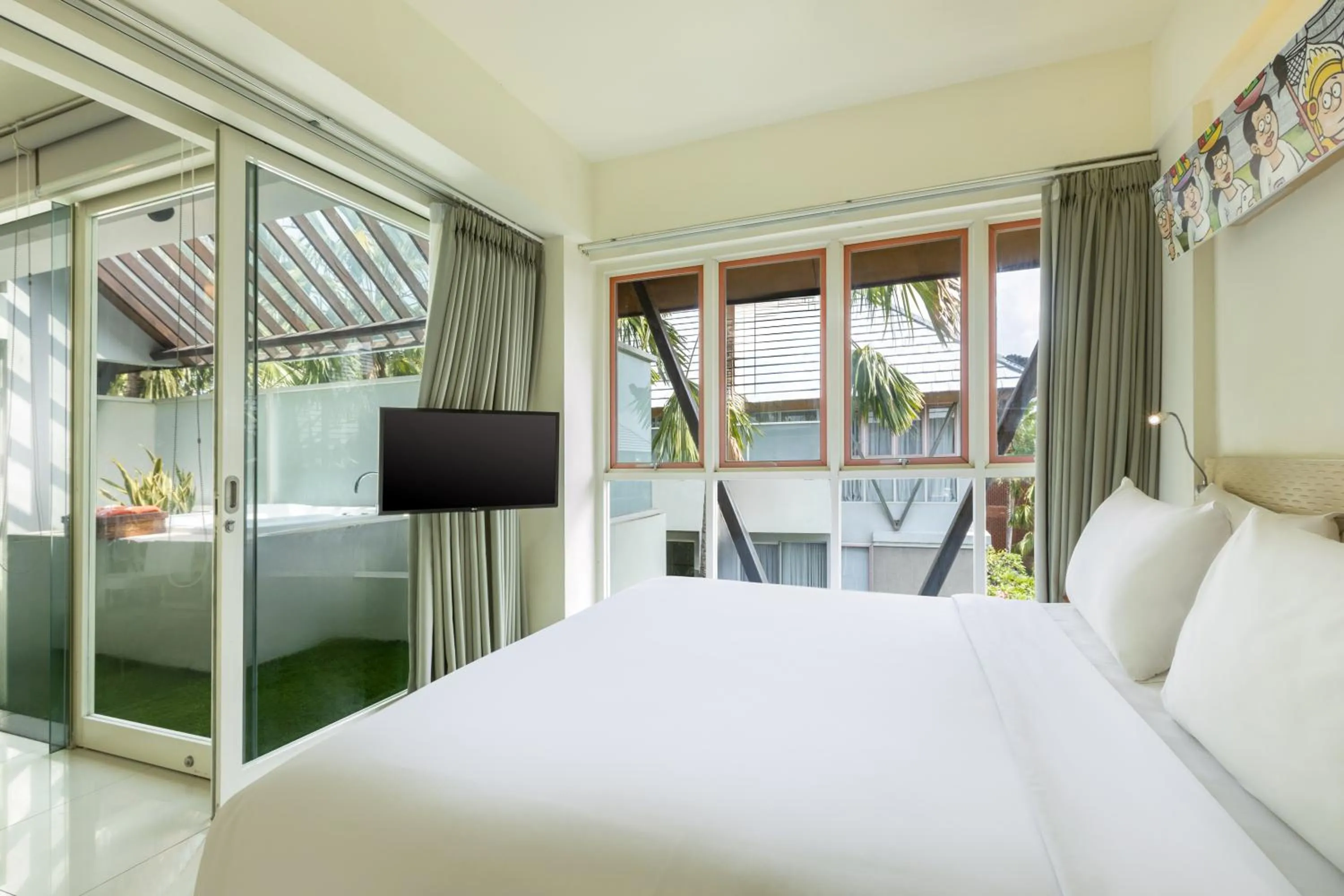 Bedroom, Bed in HARRIS Hotel & Residences Sunset Road