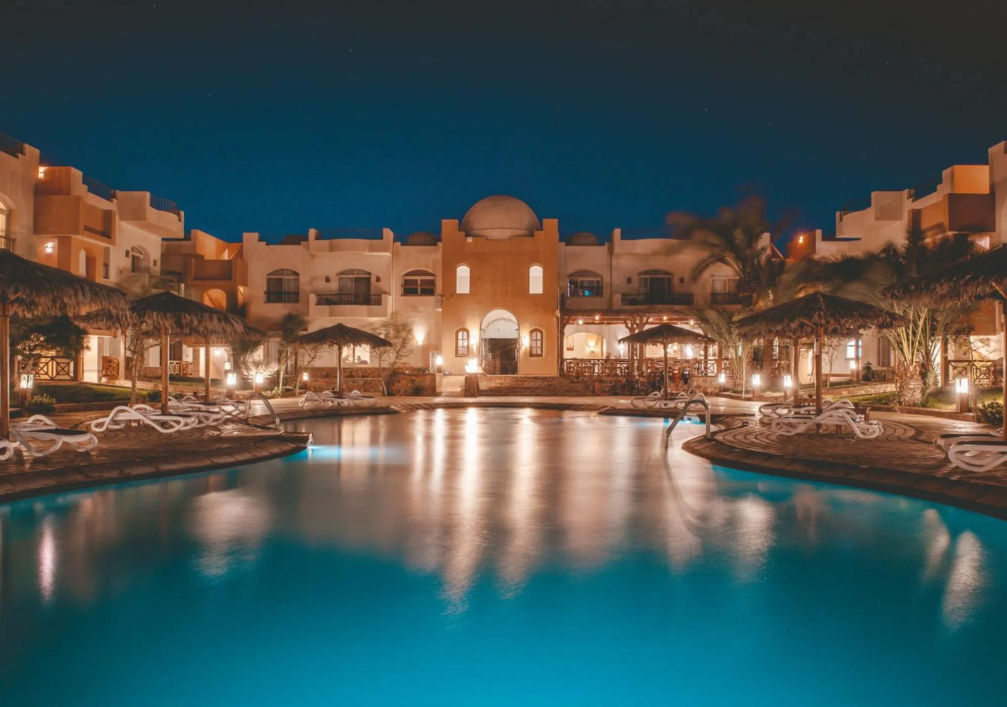 Swimming pool in Sheikh Ali Dahab Resort