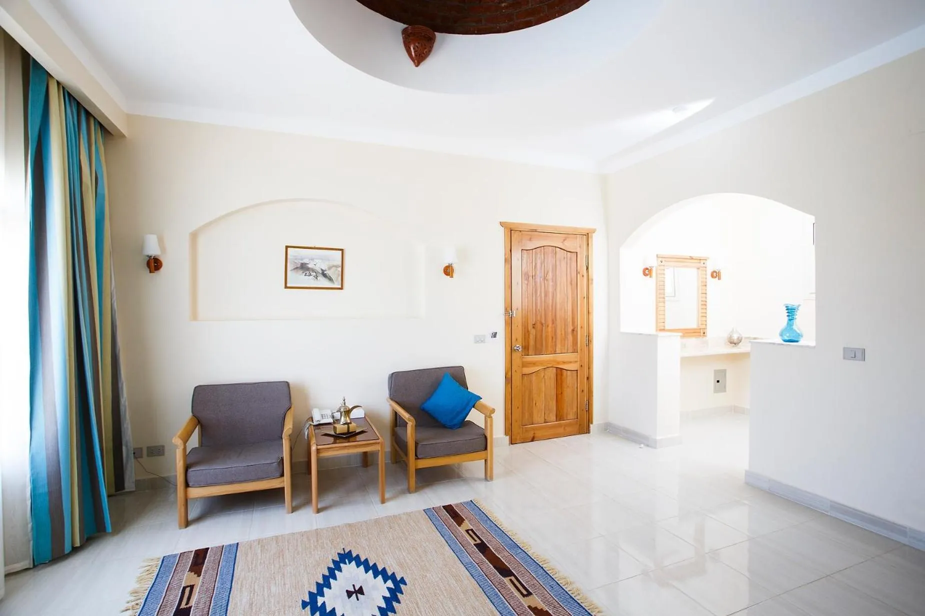 Living room in Sheikh Ali Dahab Resort