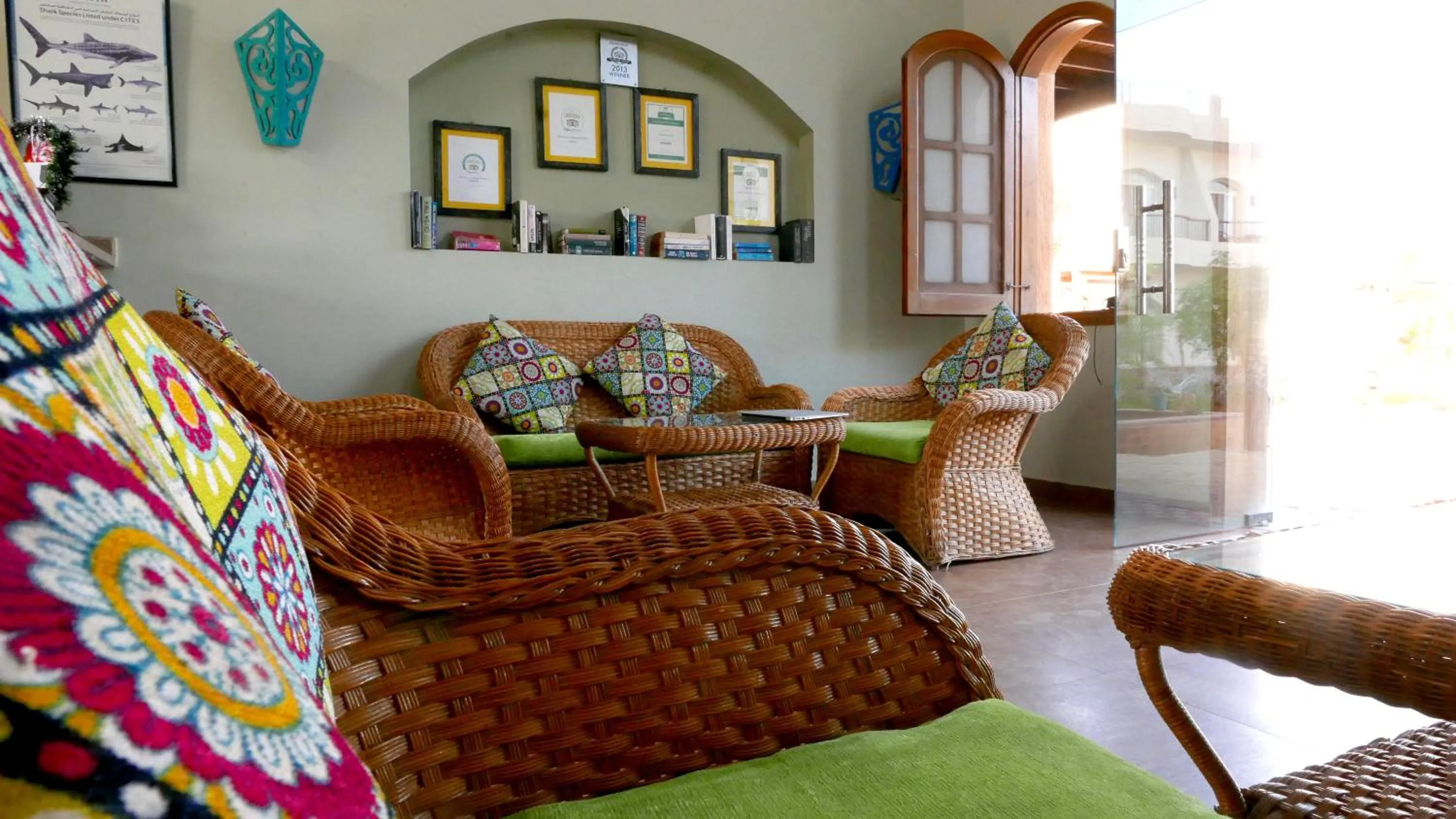 Living room in Sheikh Ali Dahab Resort