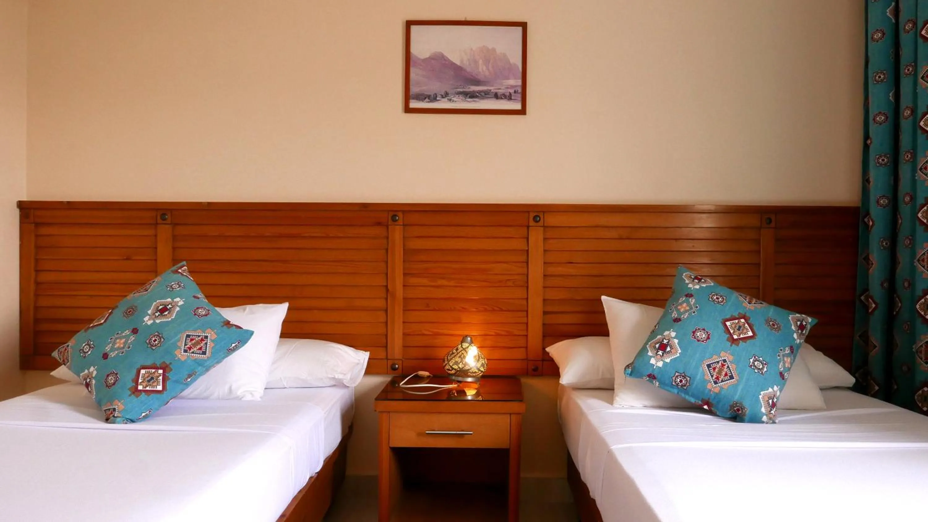 Bed in Sheikh Ali Dahab Resort