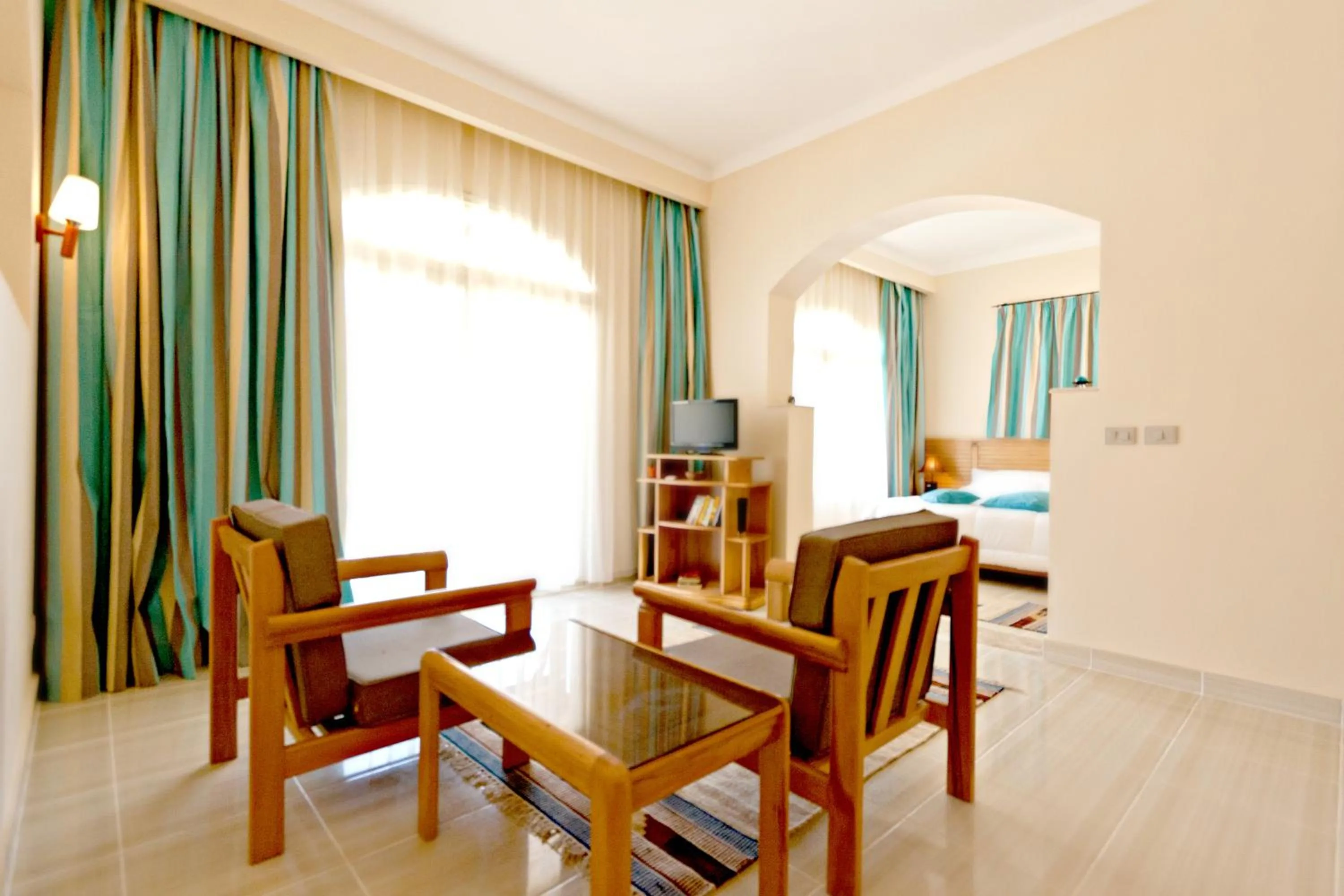 Living room in Sheikh Ali Dahab Resort