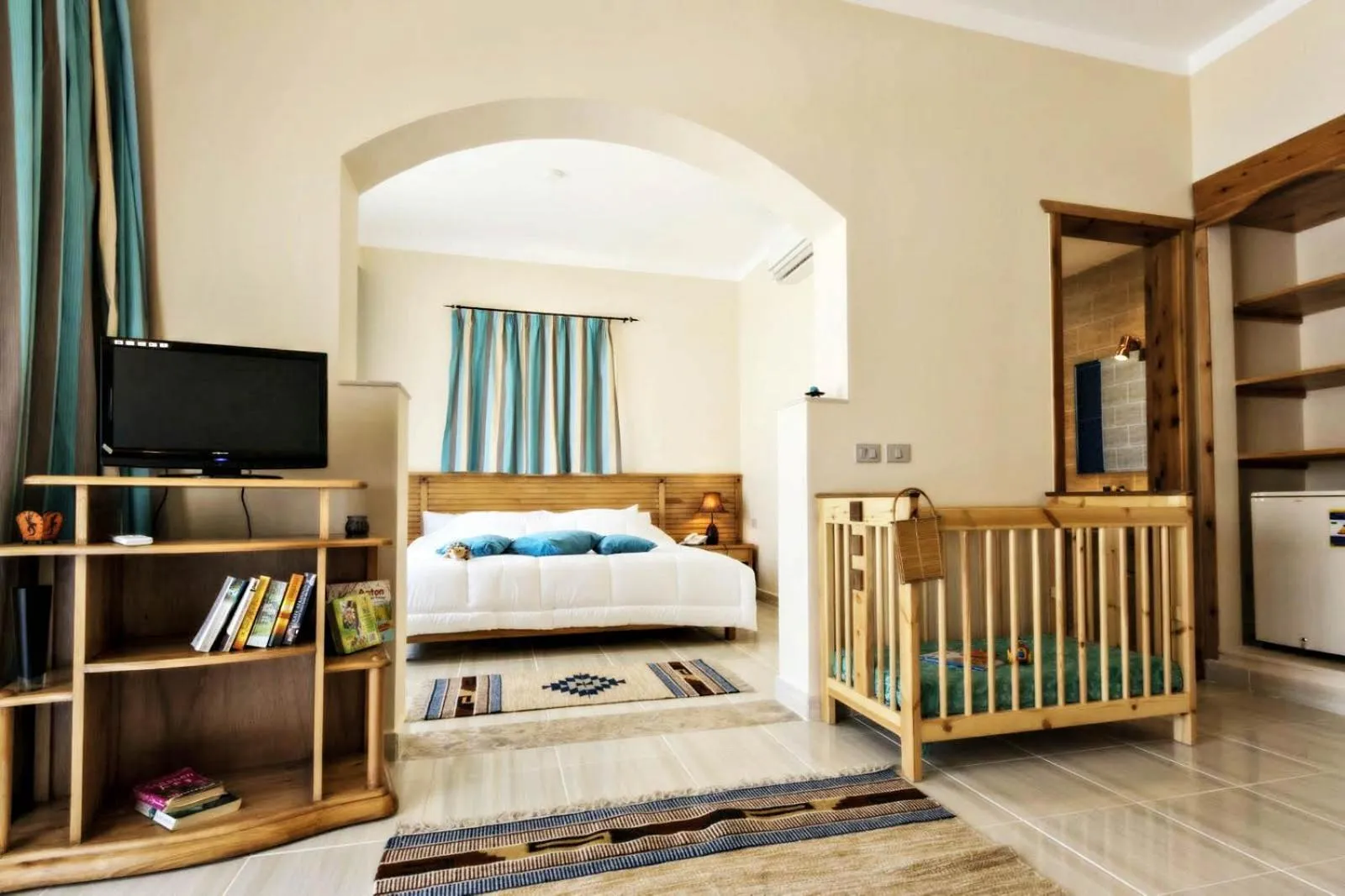 Bed in Sheikh Ali Dahab Resort
