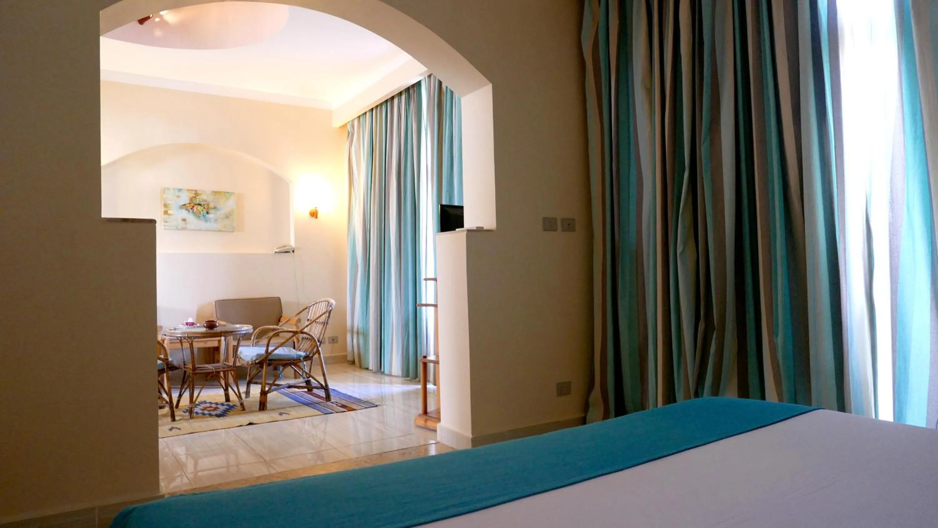 Photo of the whole room, Bed in Sheikh Ali Dahab Resort