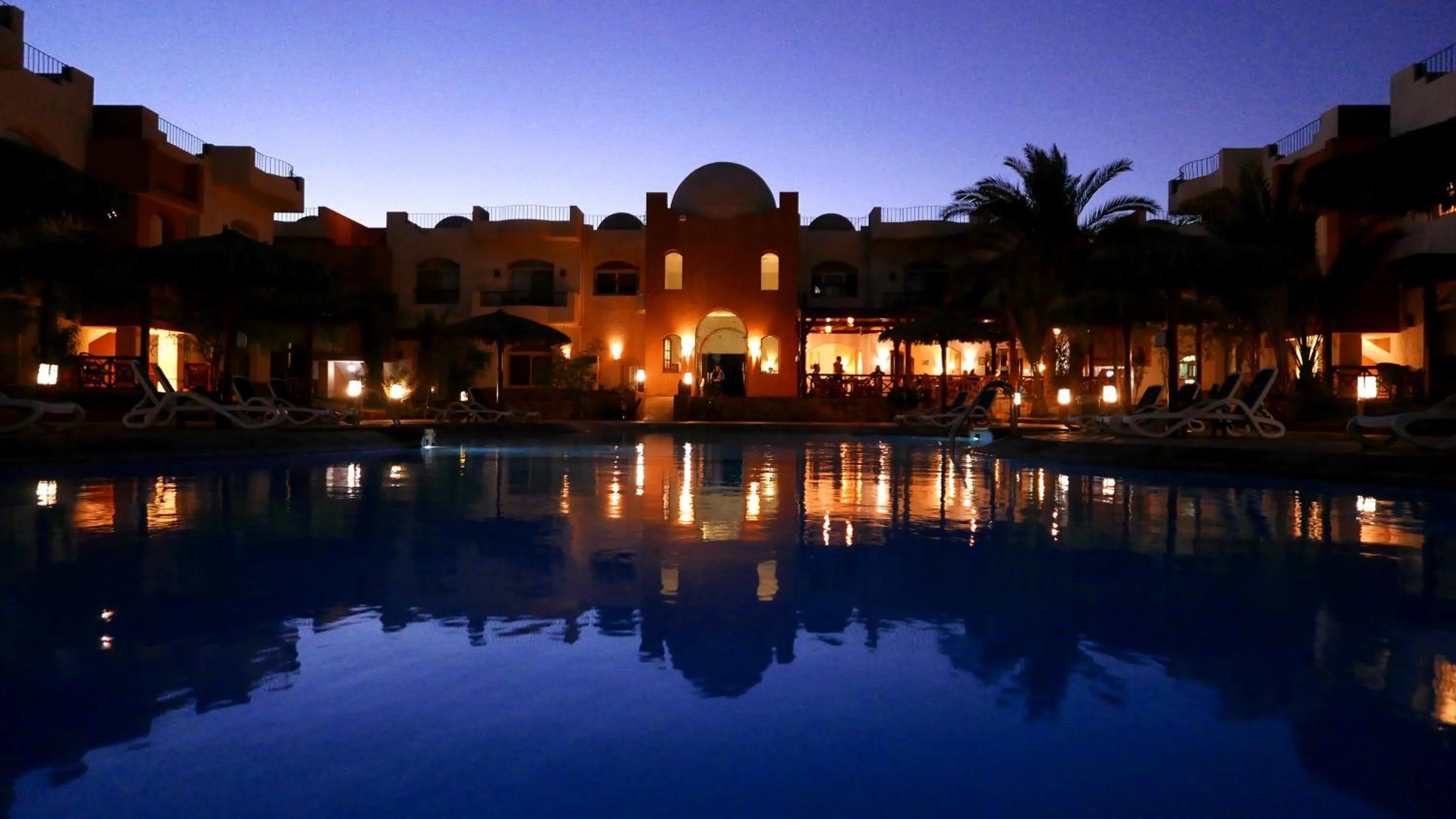 Swimming pool in Sheikh Ali Dahab Resort