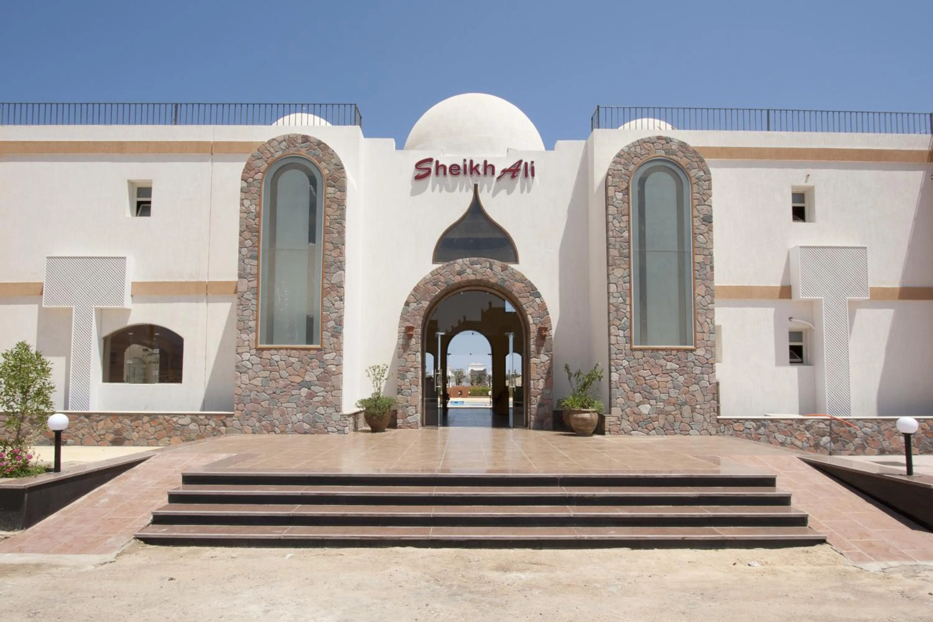 Facade/entrance in Sheikh Ali Dahab Resort