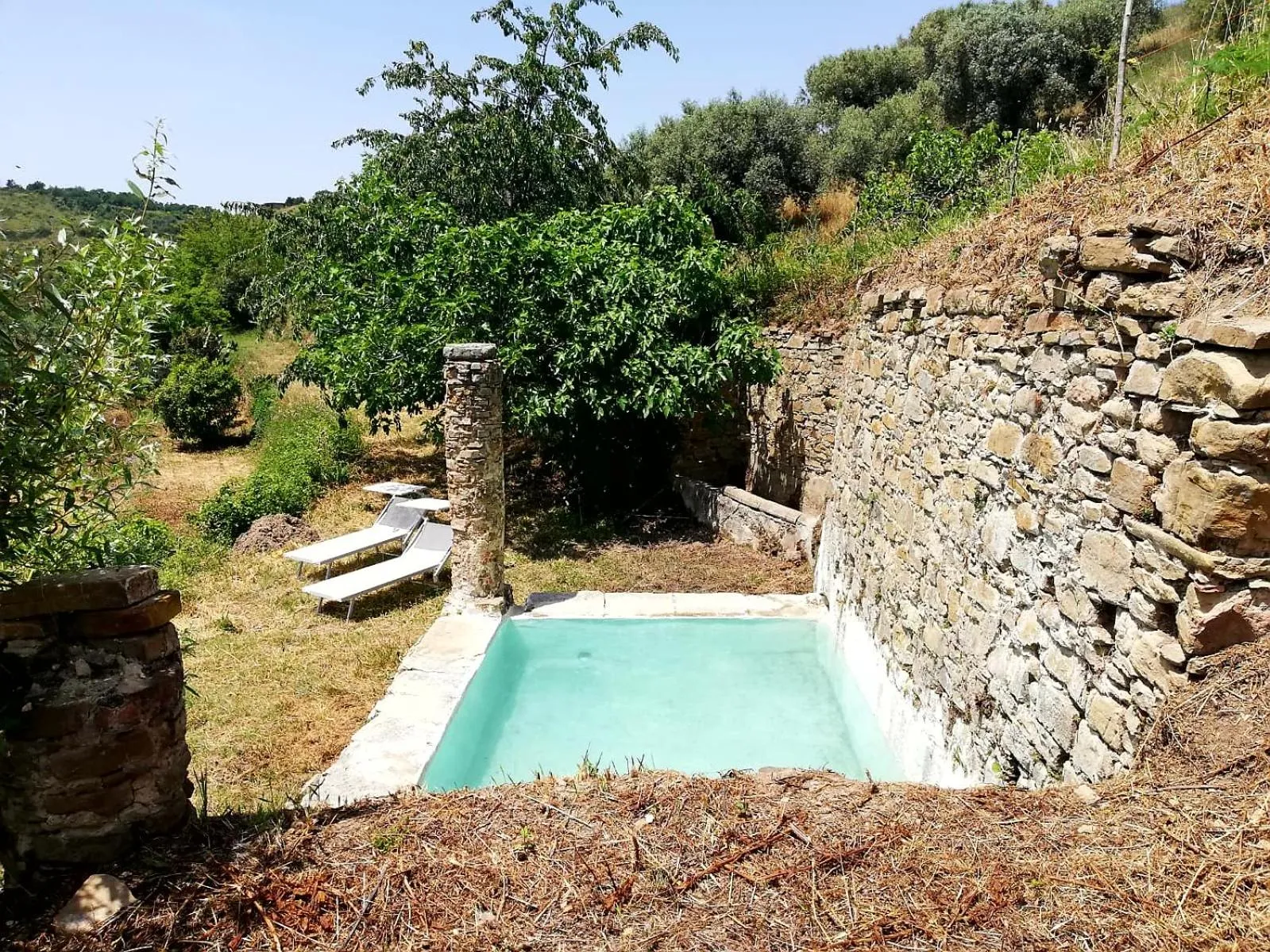 Pool view in FattoriaTenuta Santa Caterina