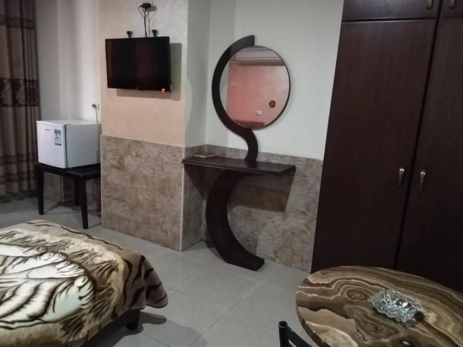 Bed in Amman Palace Hotel