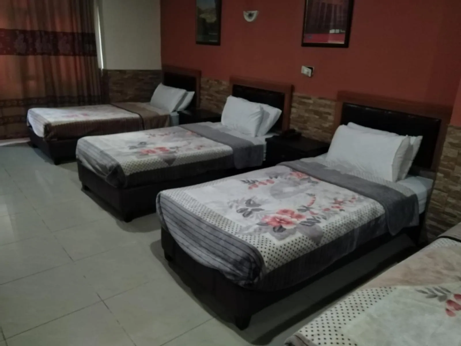 Bed in Amman Palace Hotel