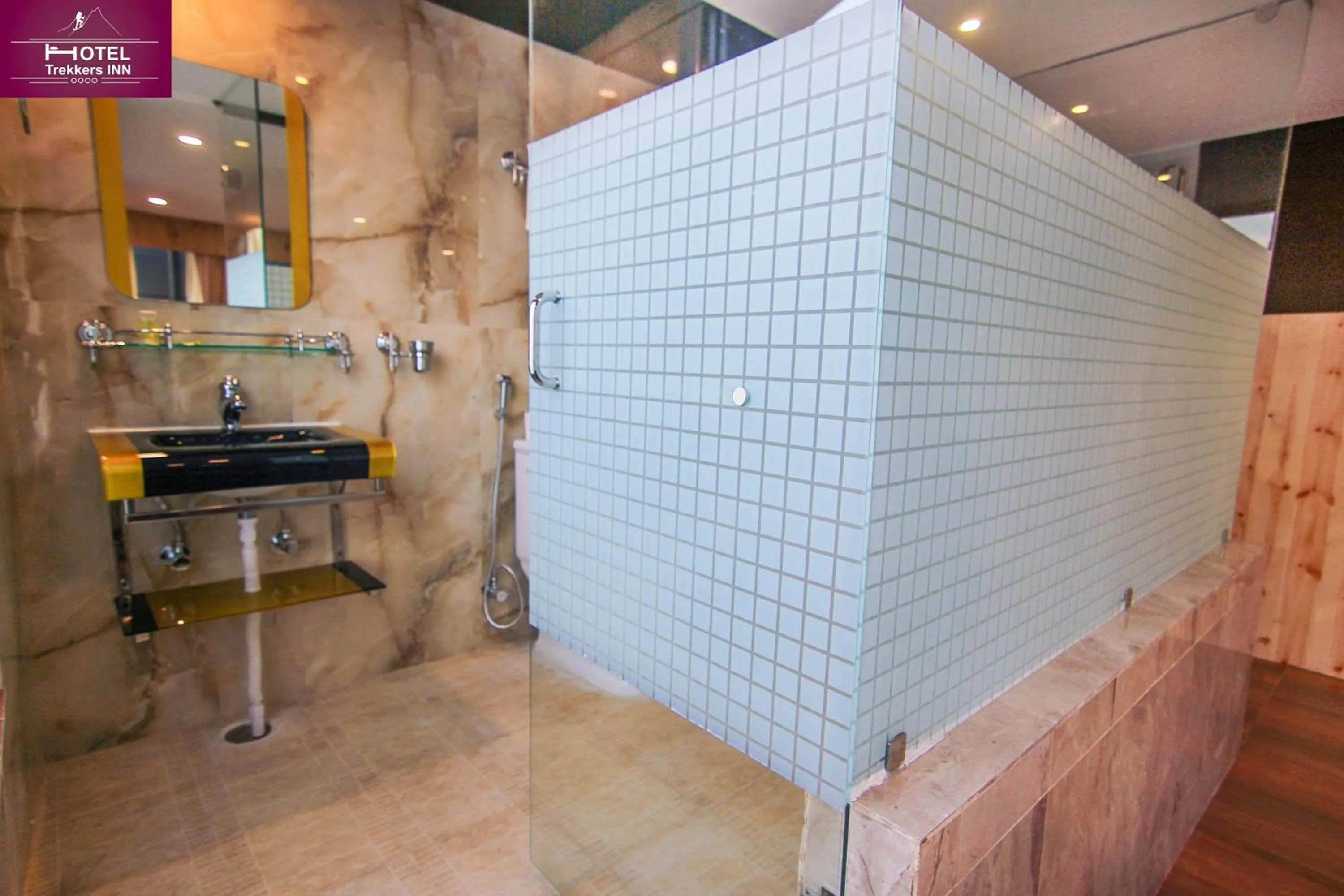 Bathroom in Trekkers Inn Boutique Hotel Pokhara