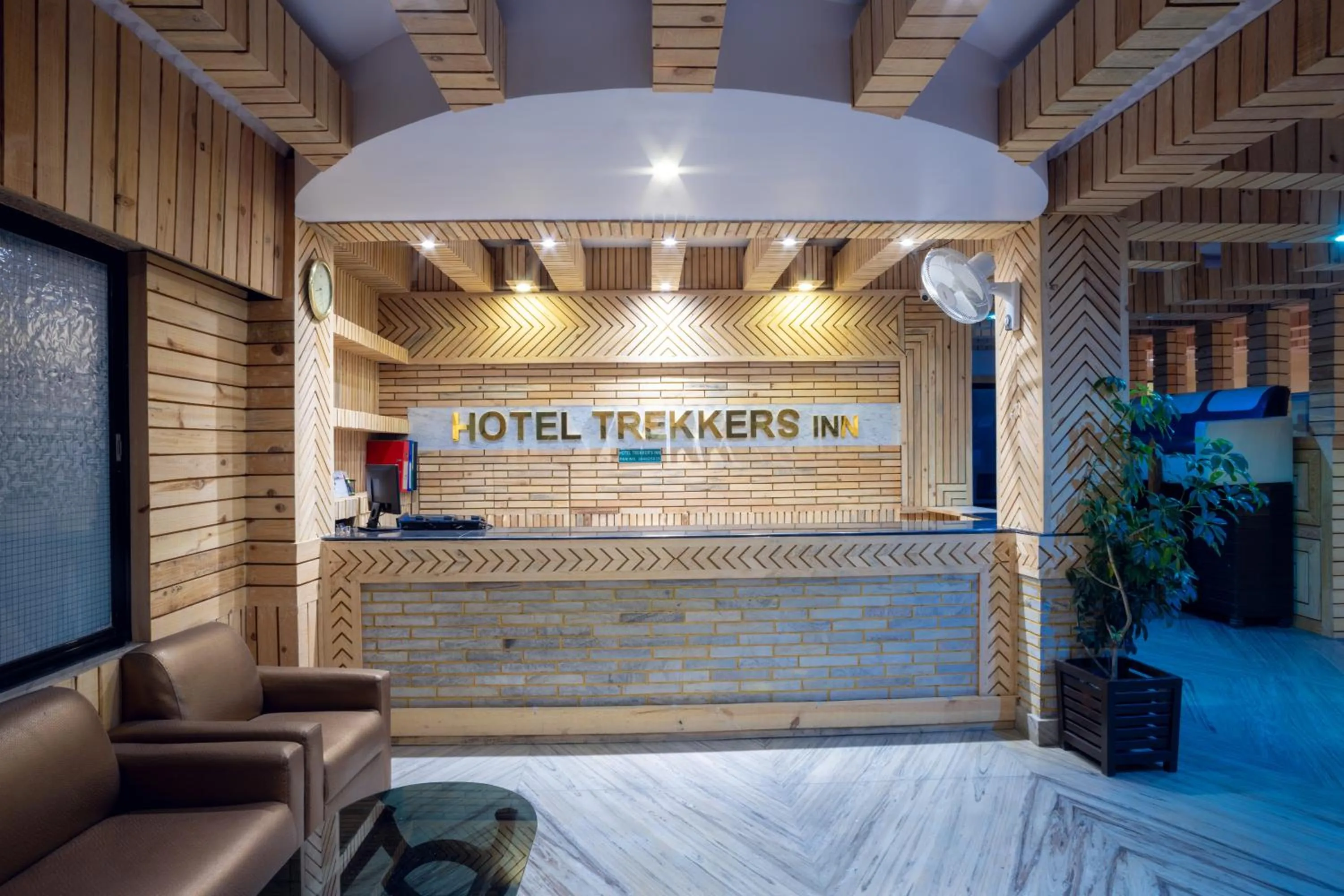 Lobby or reception in Trekkers Inn Boutique Hotel Pokhara