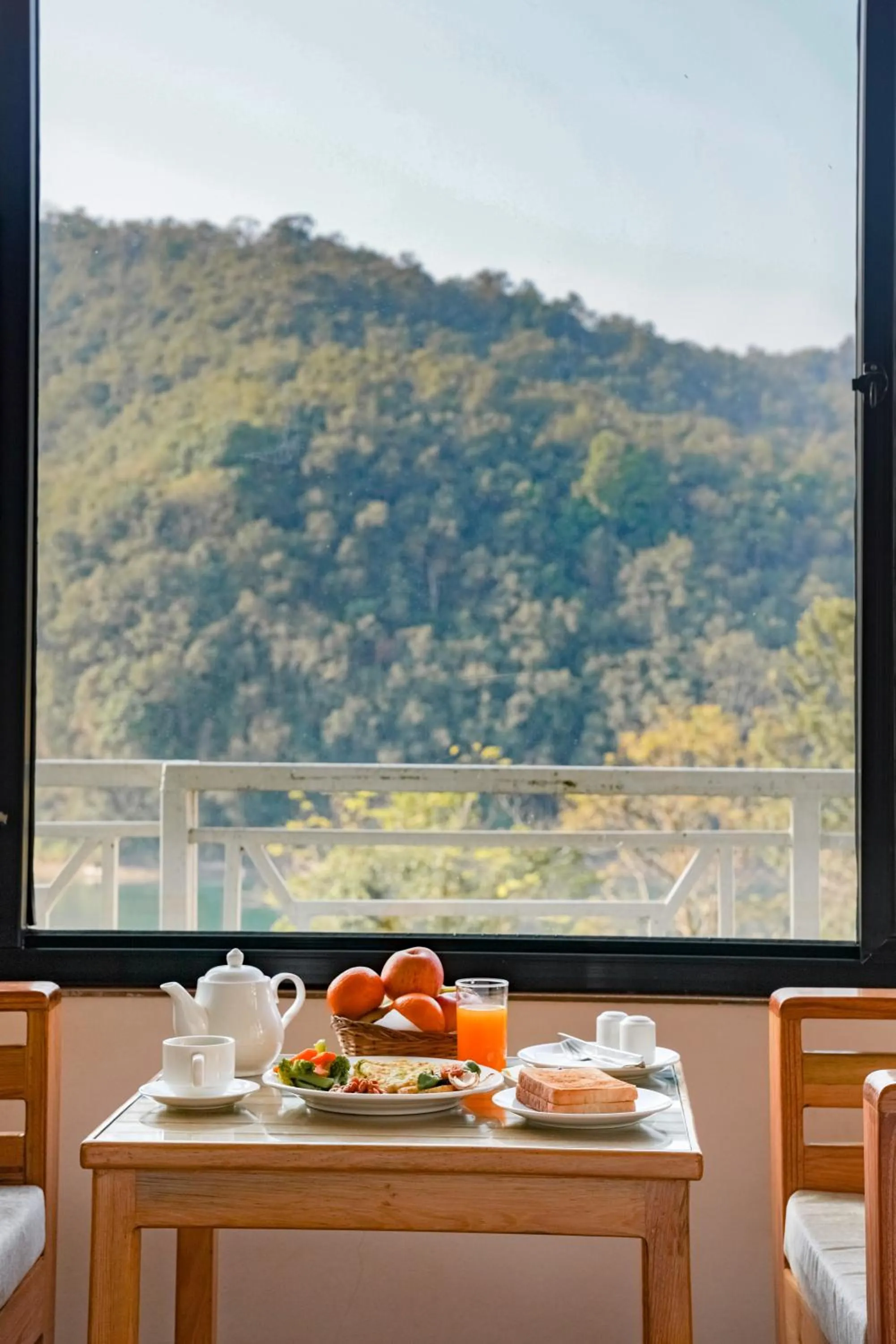Breakfast in Trekkers Inn Boutique Hotel Pokhara