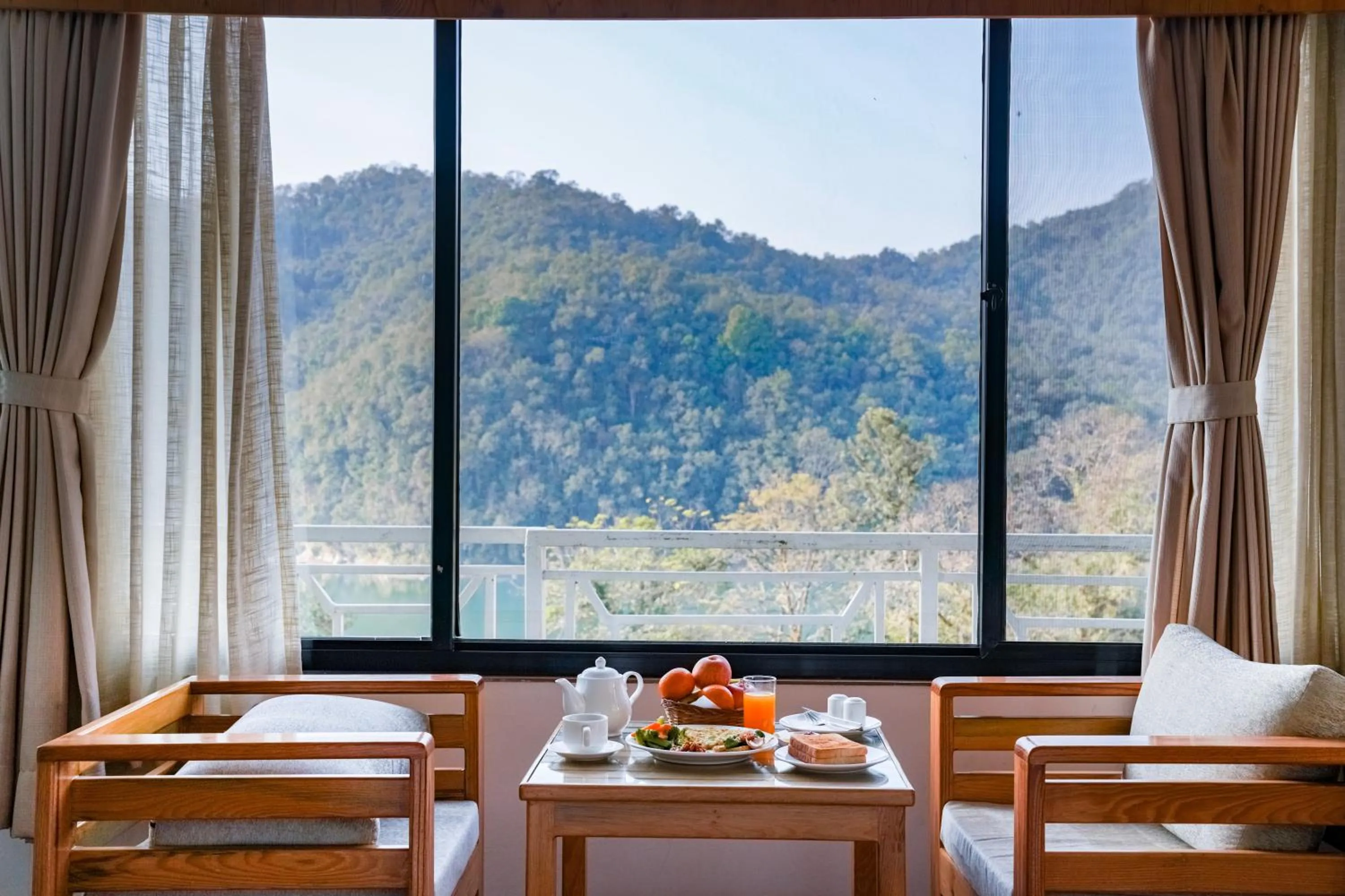 Breakfast in Trekkers Inn Boutique Hotel Pokhara