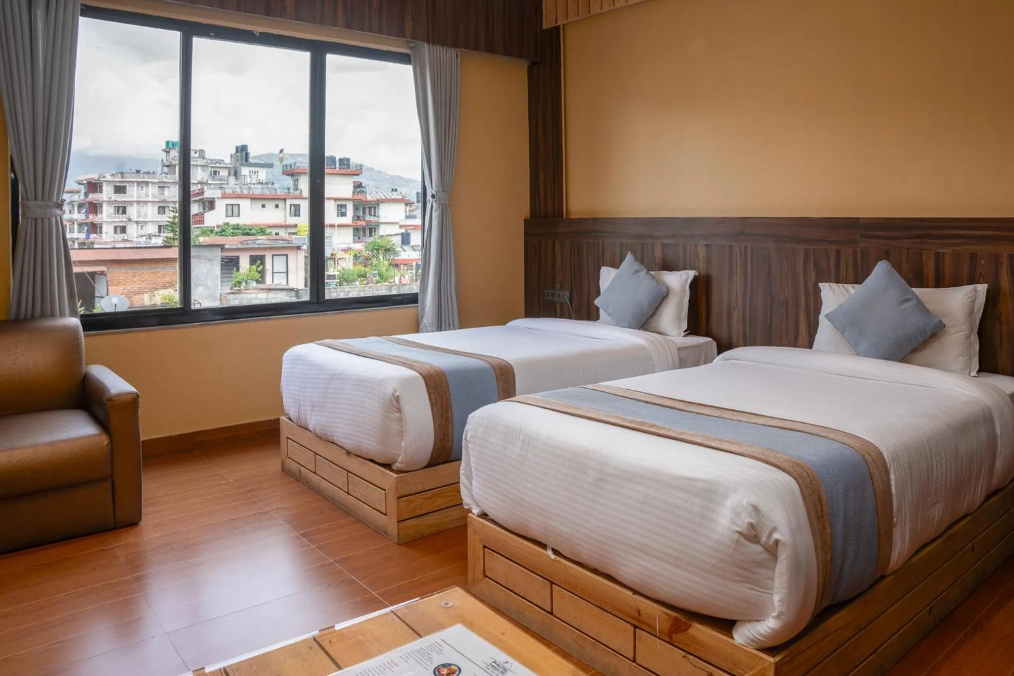 Bedroom, Bed in Trekkers Inn Boutique Hotel Pokhara