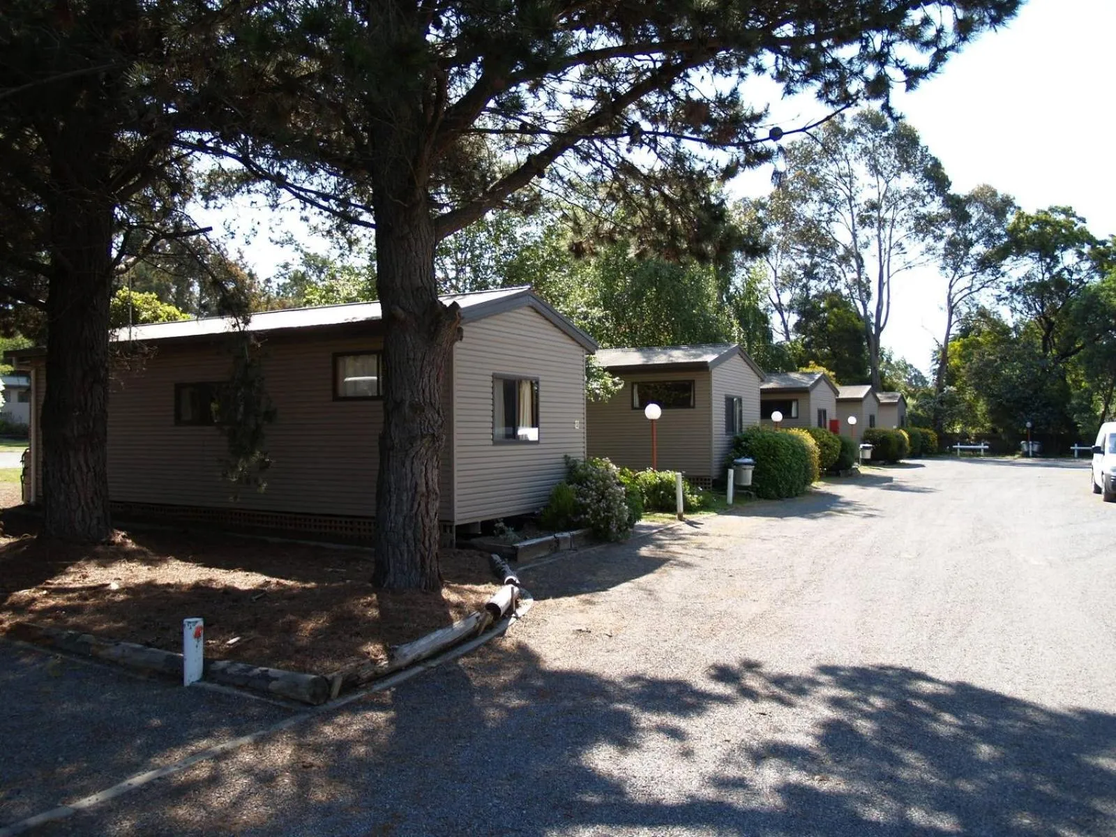 Property building in Launceston Holiday Park Legana