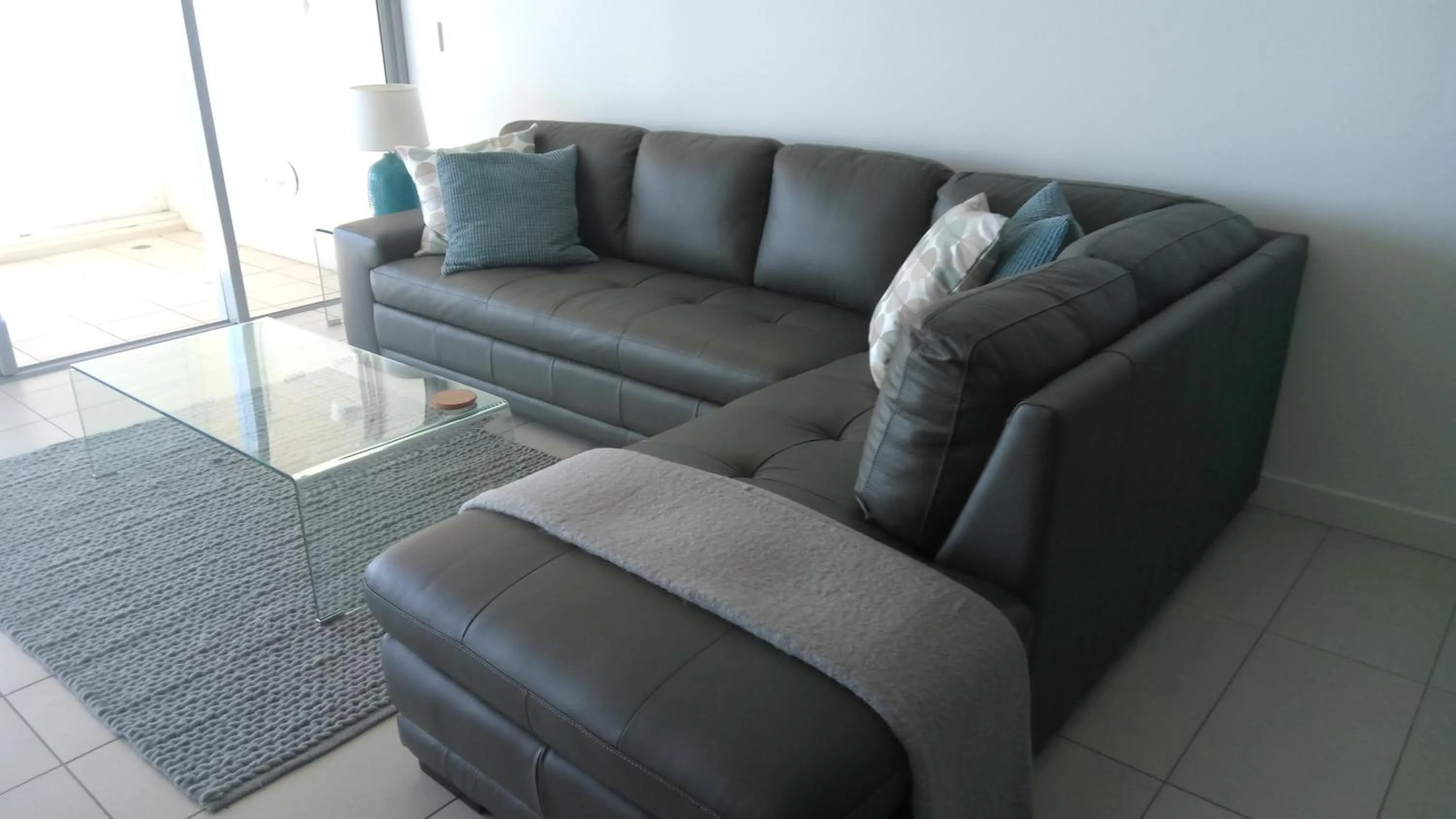 Living room in Blue C Coolangatta