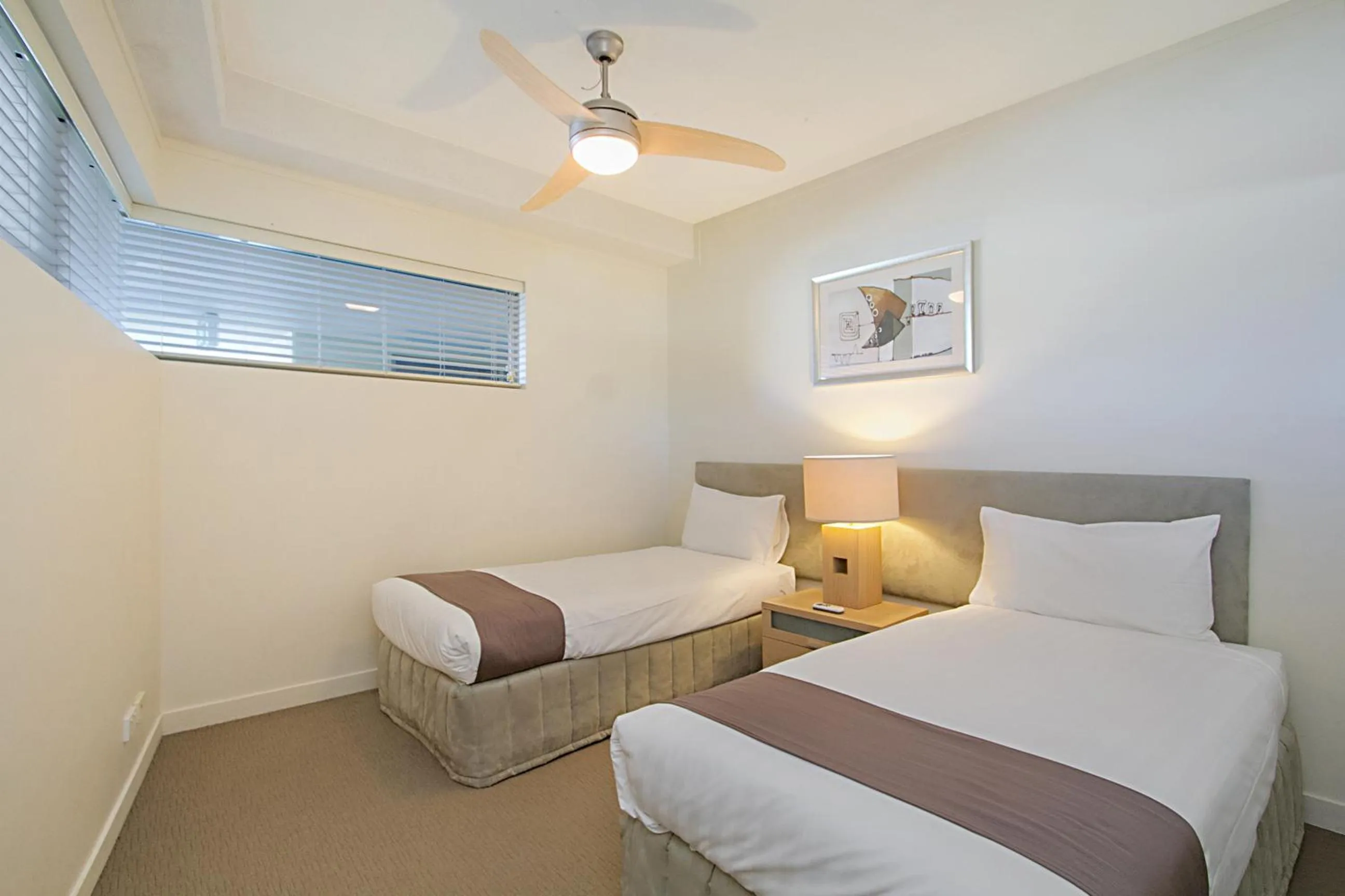 Bedroom, Bed in Blue C Coolangatta