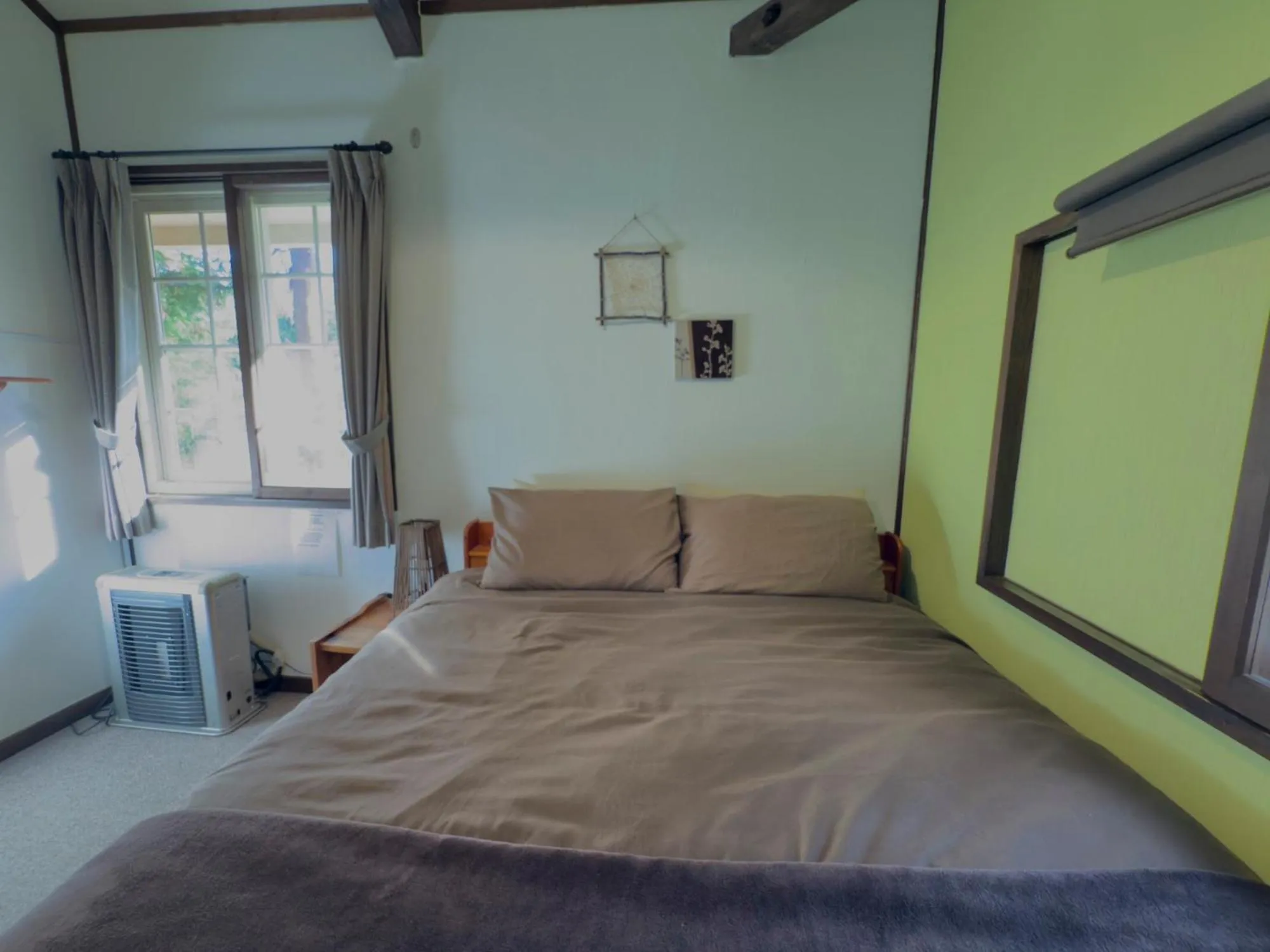 Bed in Santana Lodge Hakuba