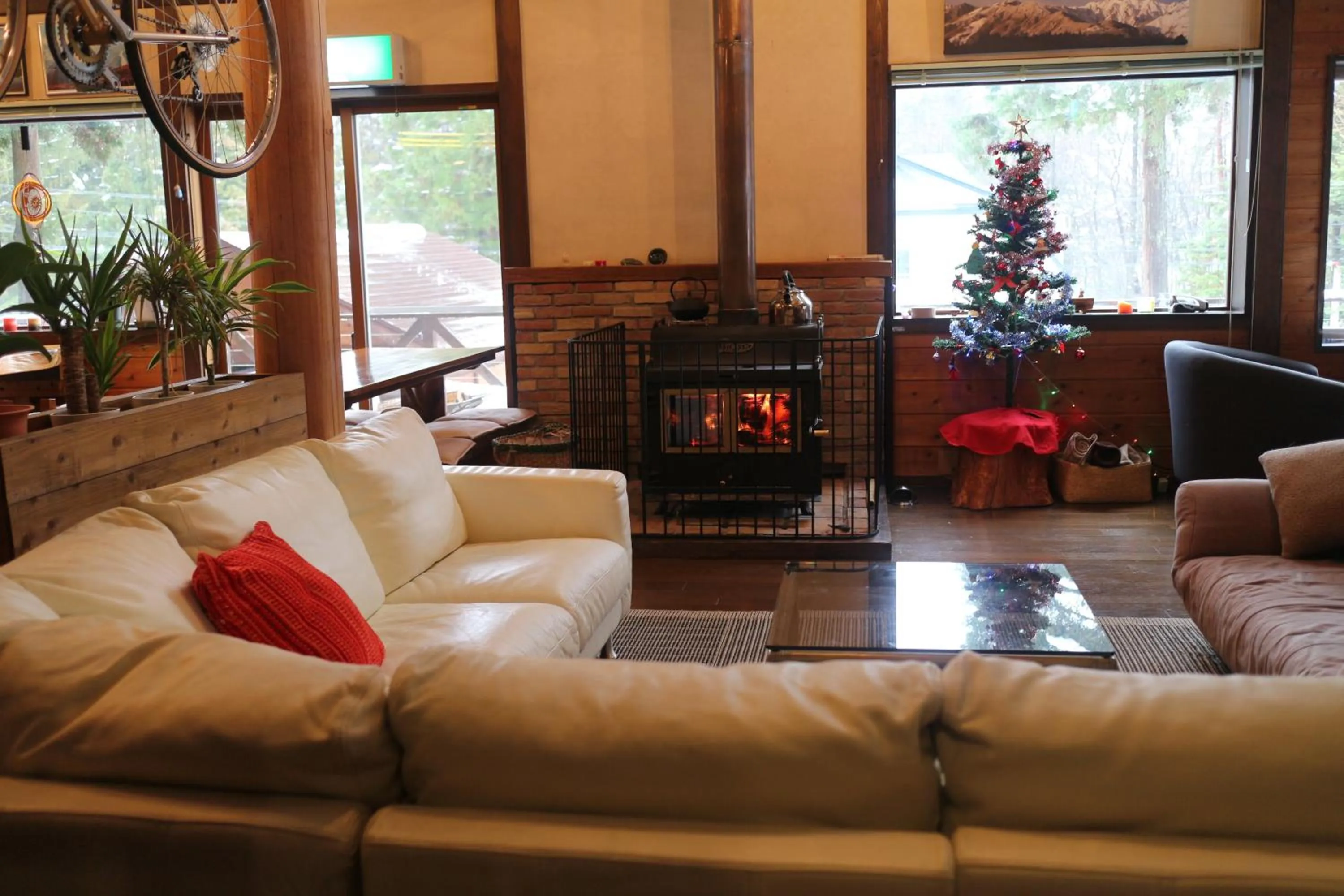 Living room in Santana Lodge Hakuba