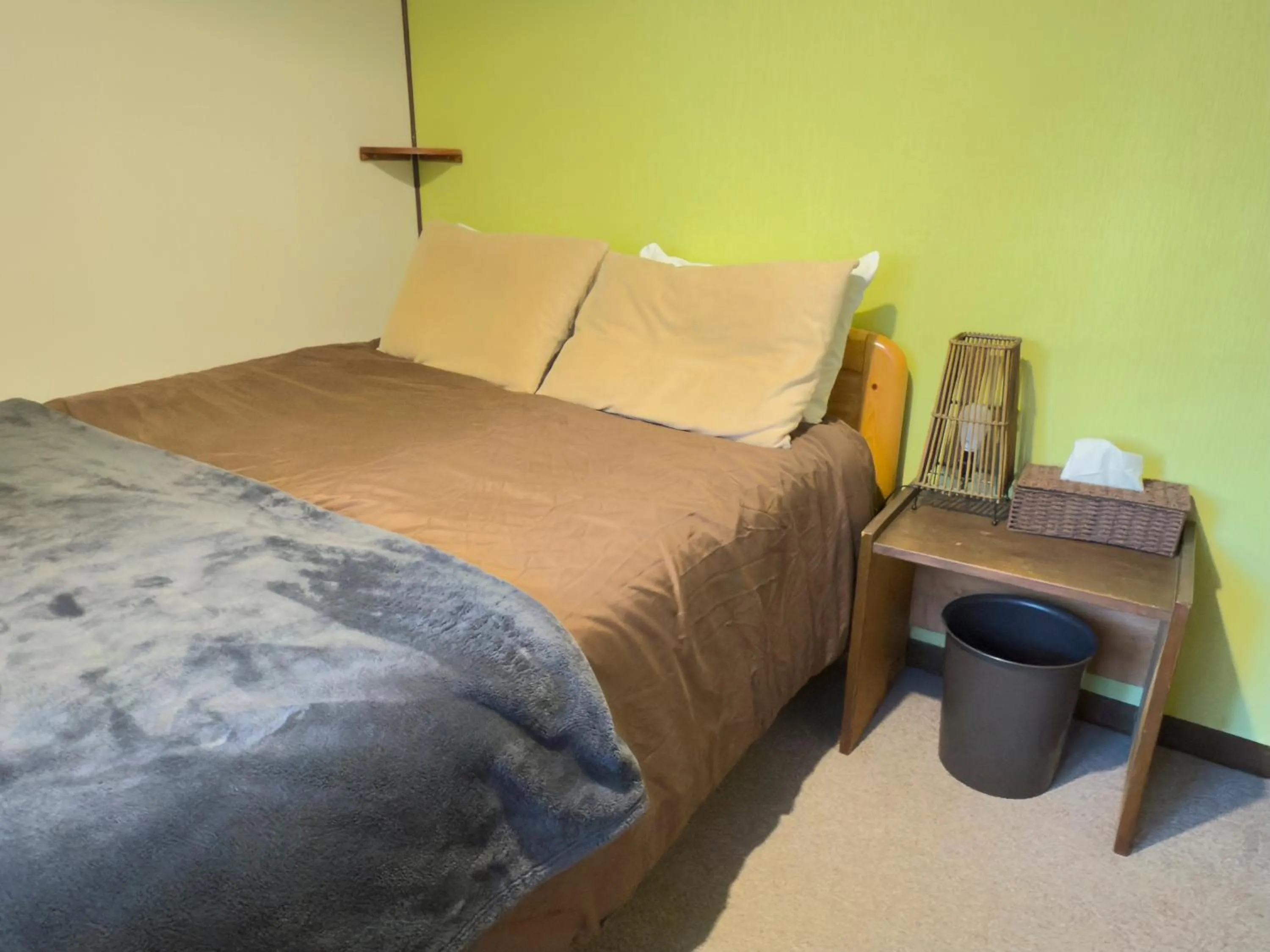 Bed in Santana Lodge Hakuba