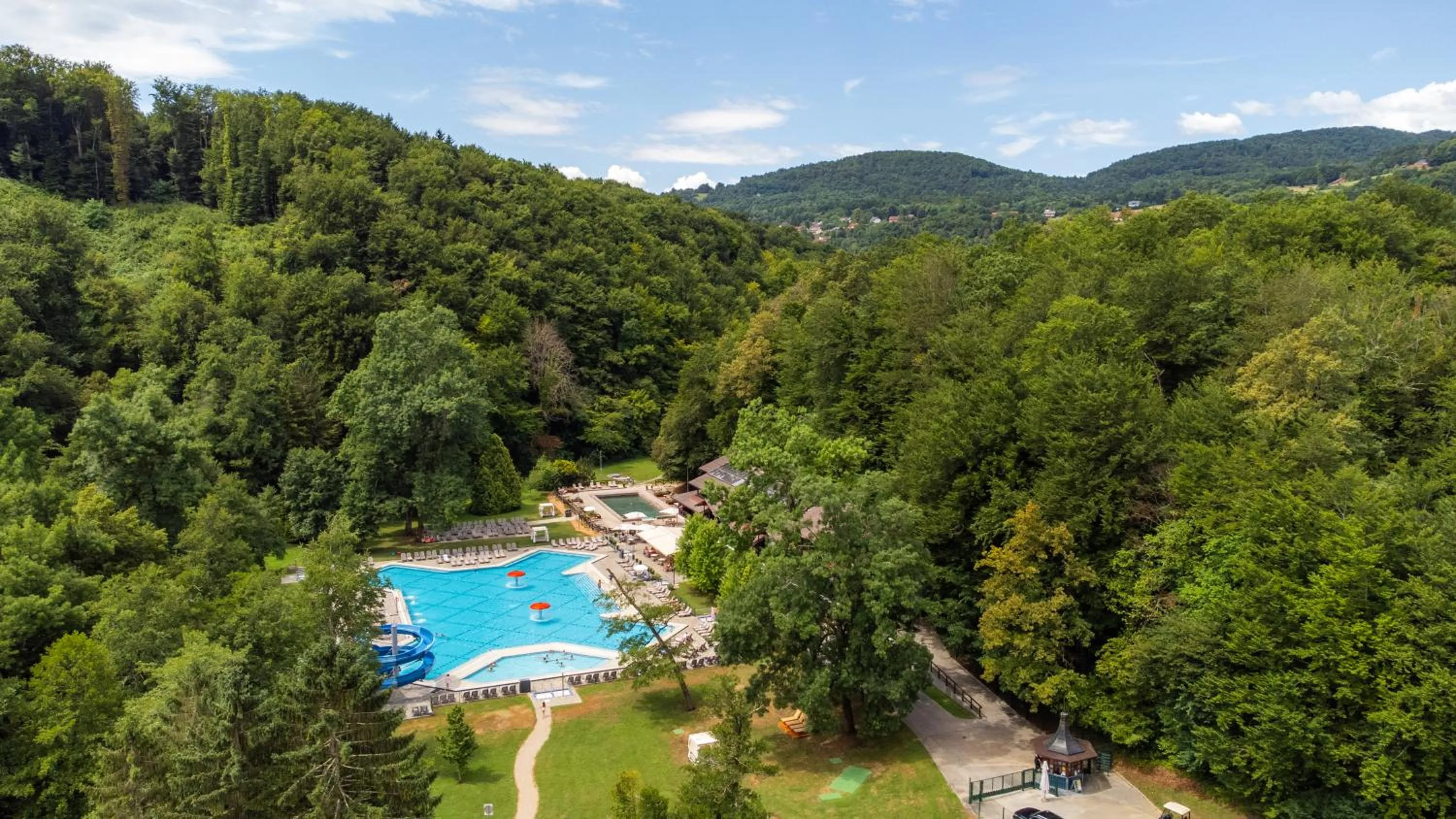 Swimming pool in Hotel Vitarium Superior - Terme Krka