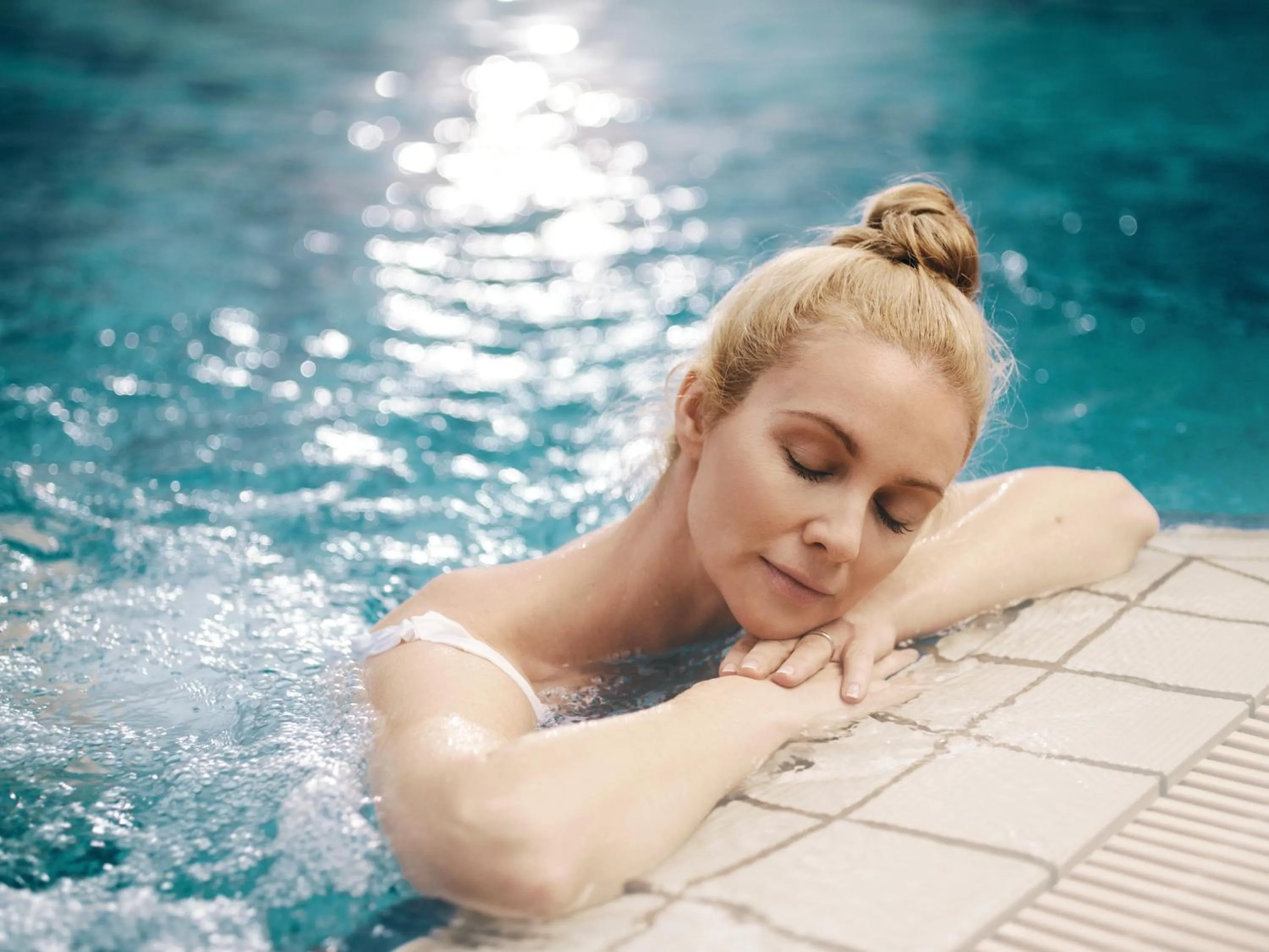 Swimming pool in Hotel Vitarium Superior - Terme Krka
