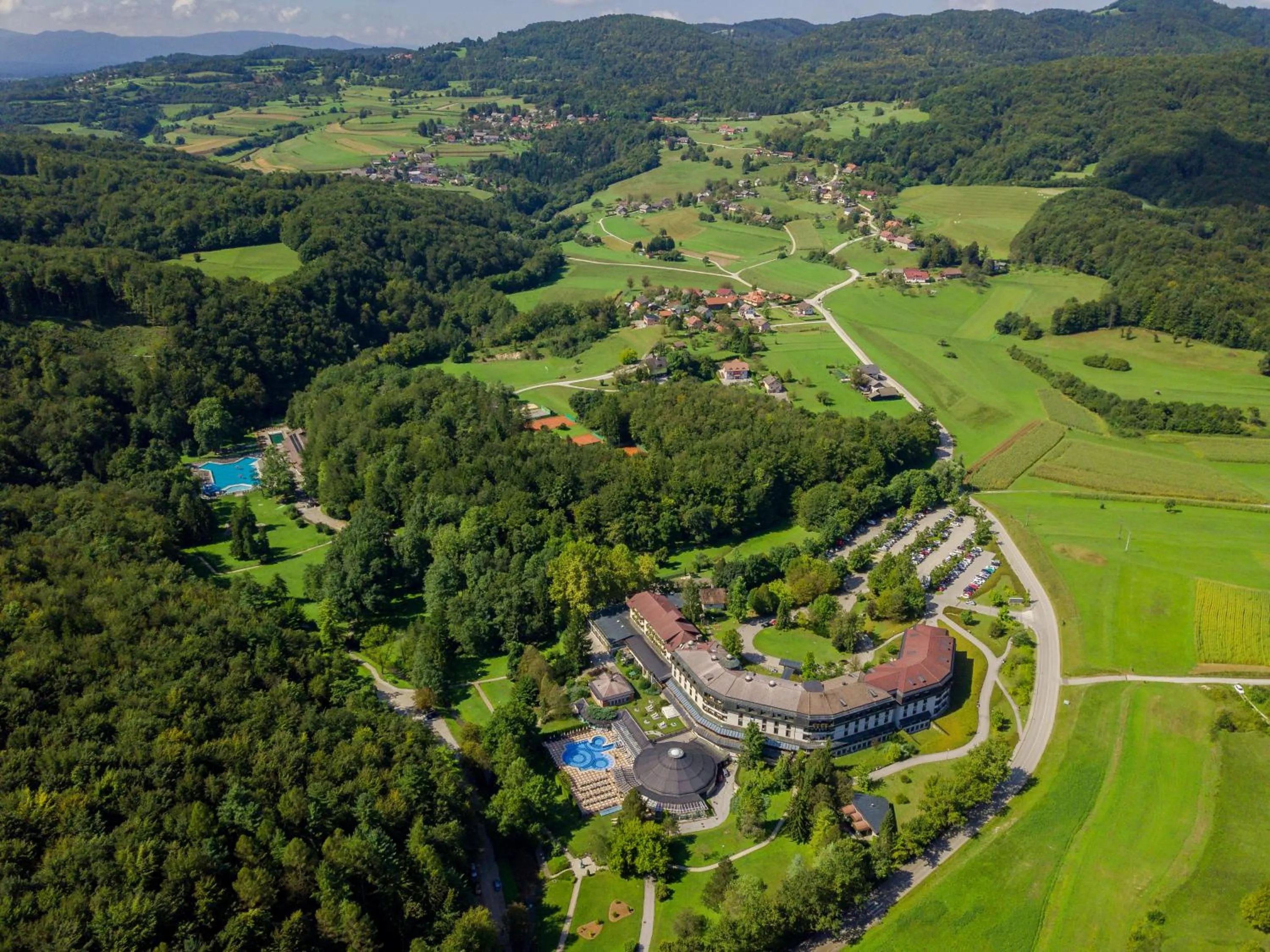 Bird's eye view in Hotel Vitarium Superior - Terme Krka