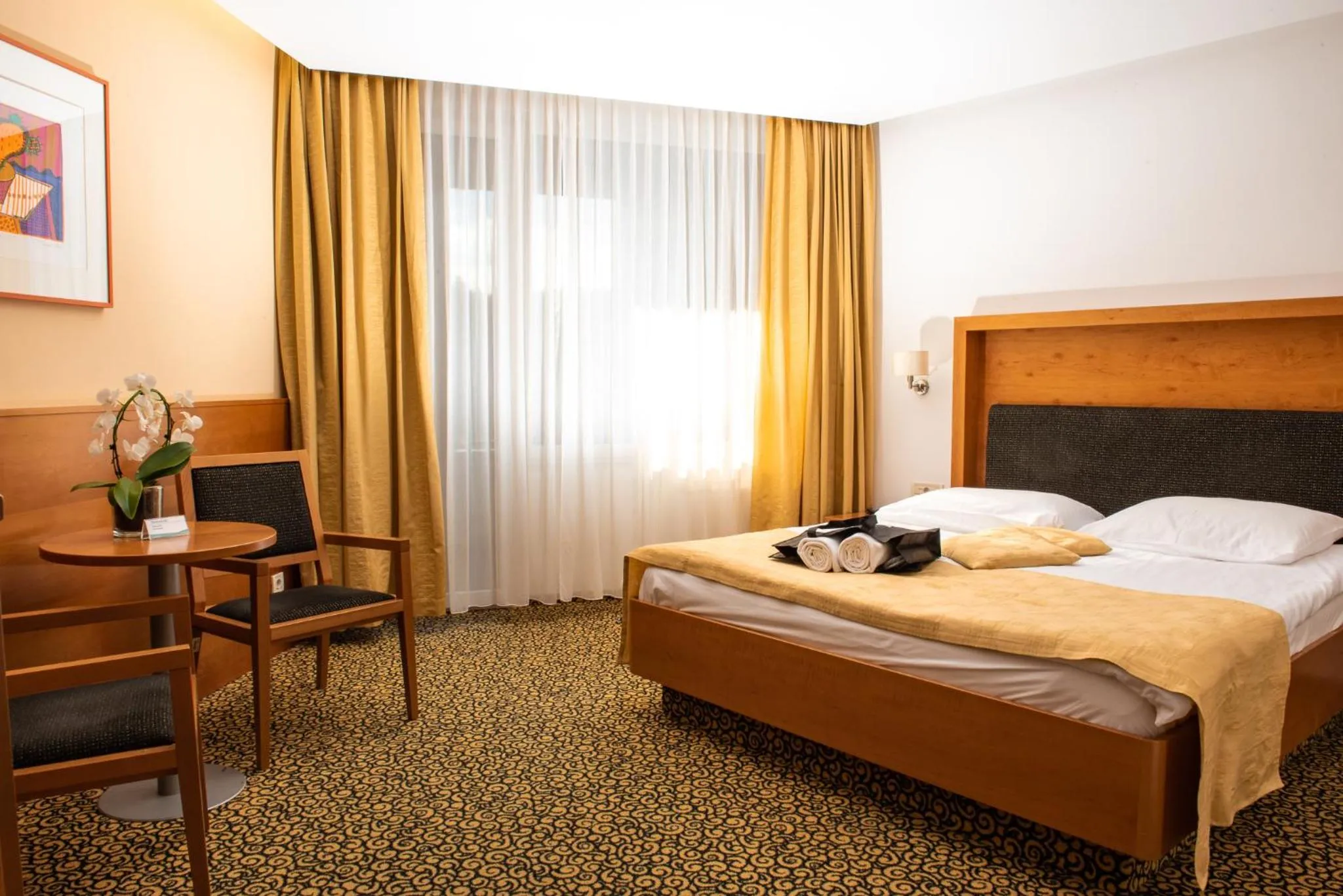 Bedroom, Bed in Hotel Vitarium Superior - Terme Krka