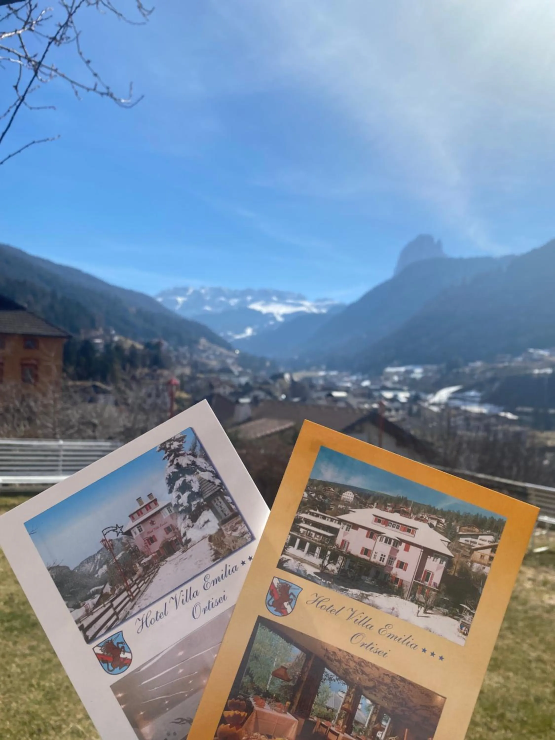 Mountain view in Hotel Villa Emilia