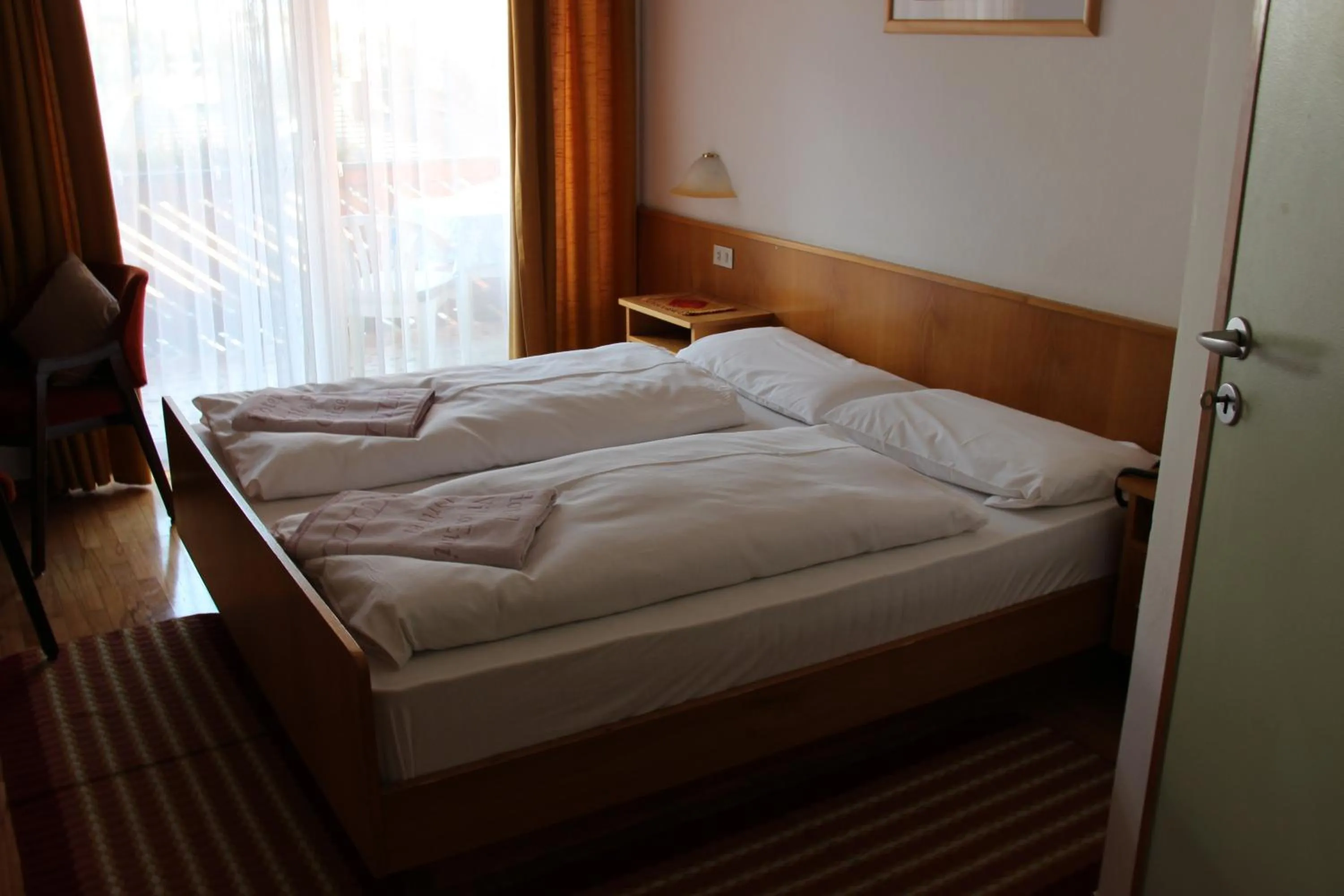 Decorative detail, Bed in Hotel Villa Emilia