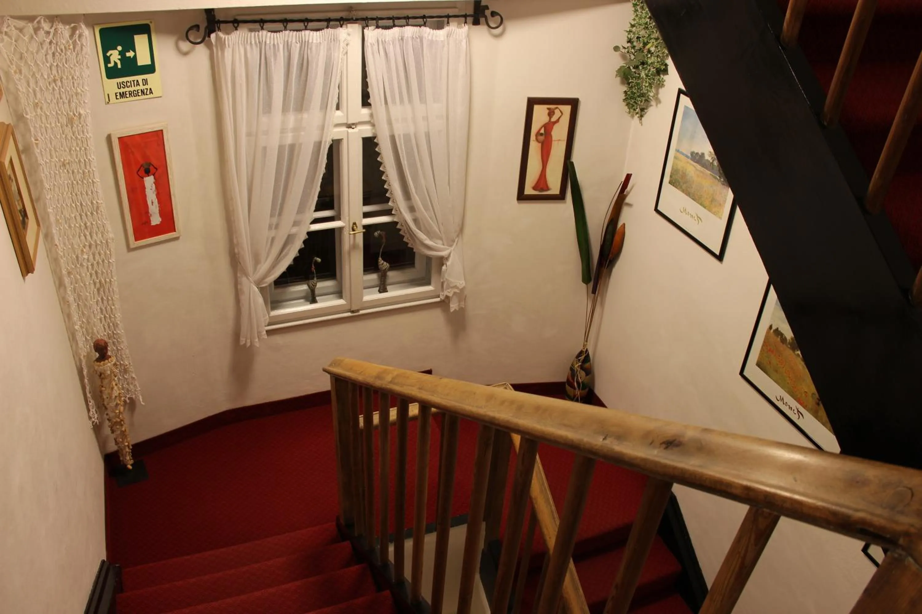 Decorative detail in Hotel Villa Emilia