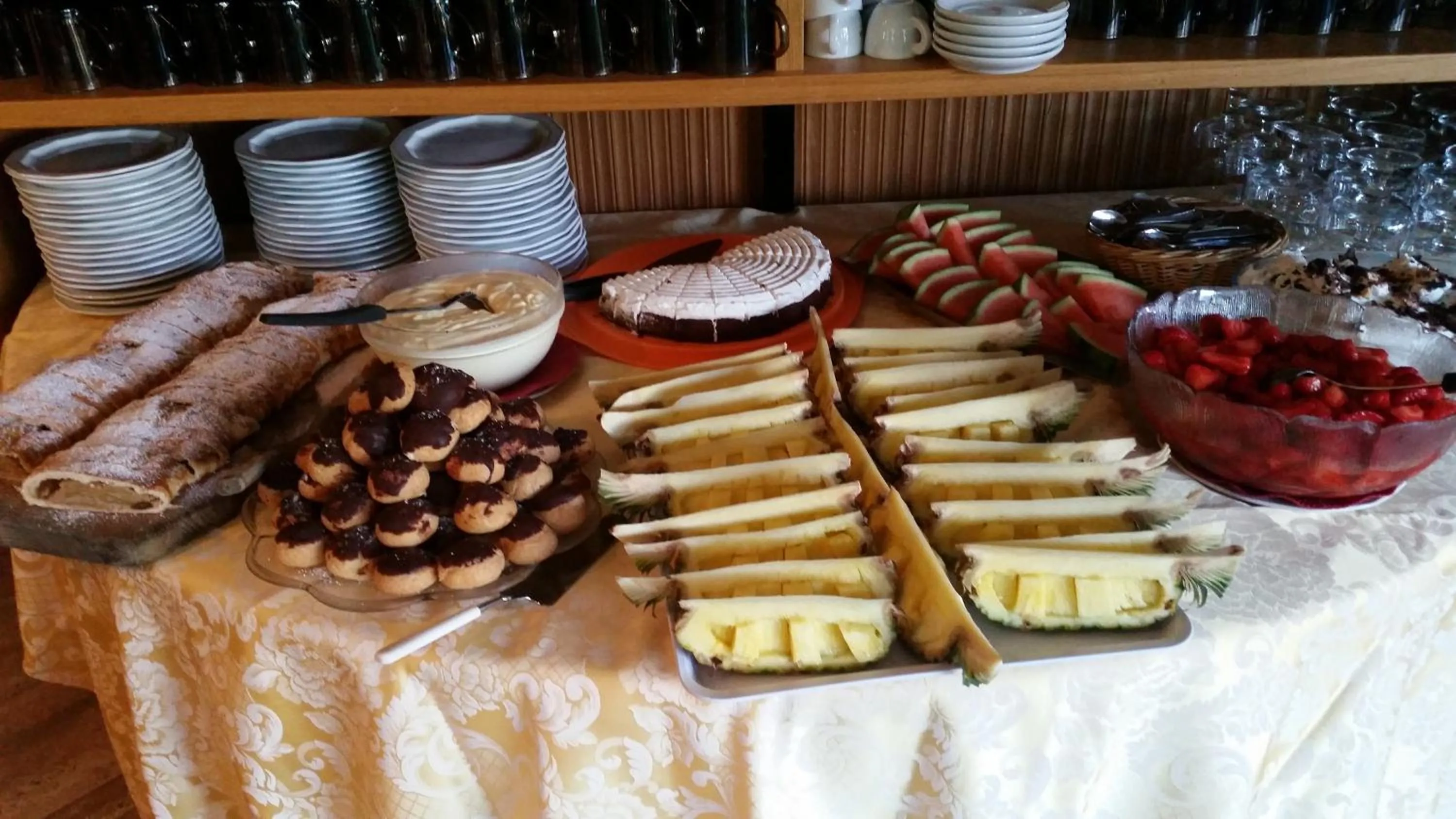 Dining area in Hotel Villa Emilia