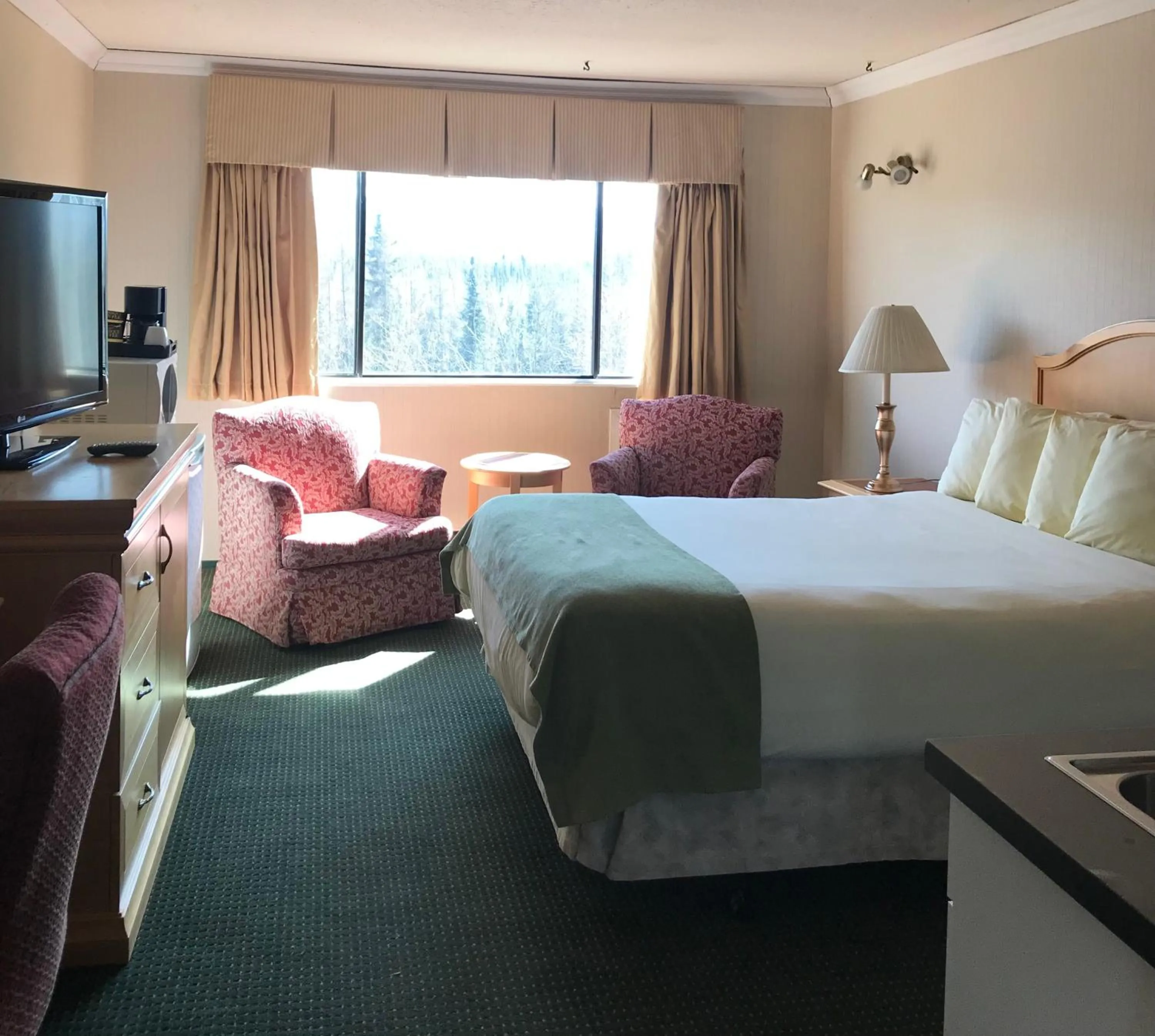 Bed in Travelodge by Wyndam Chetwynd