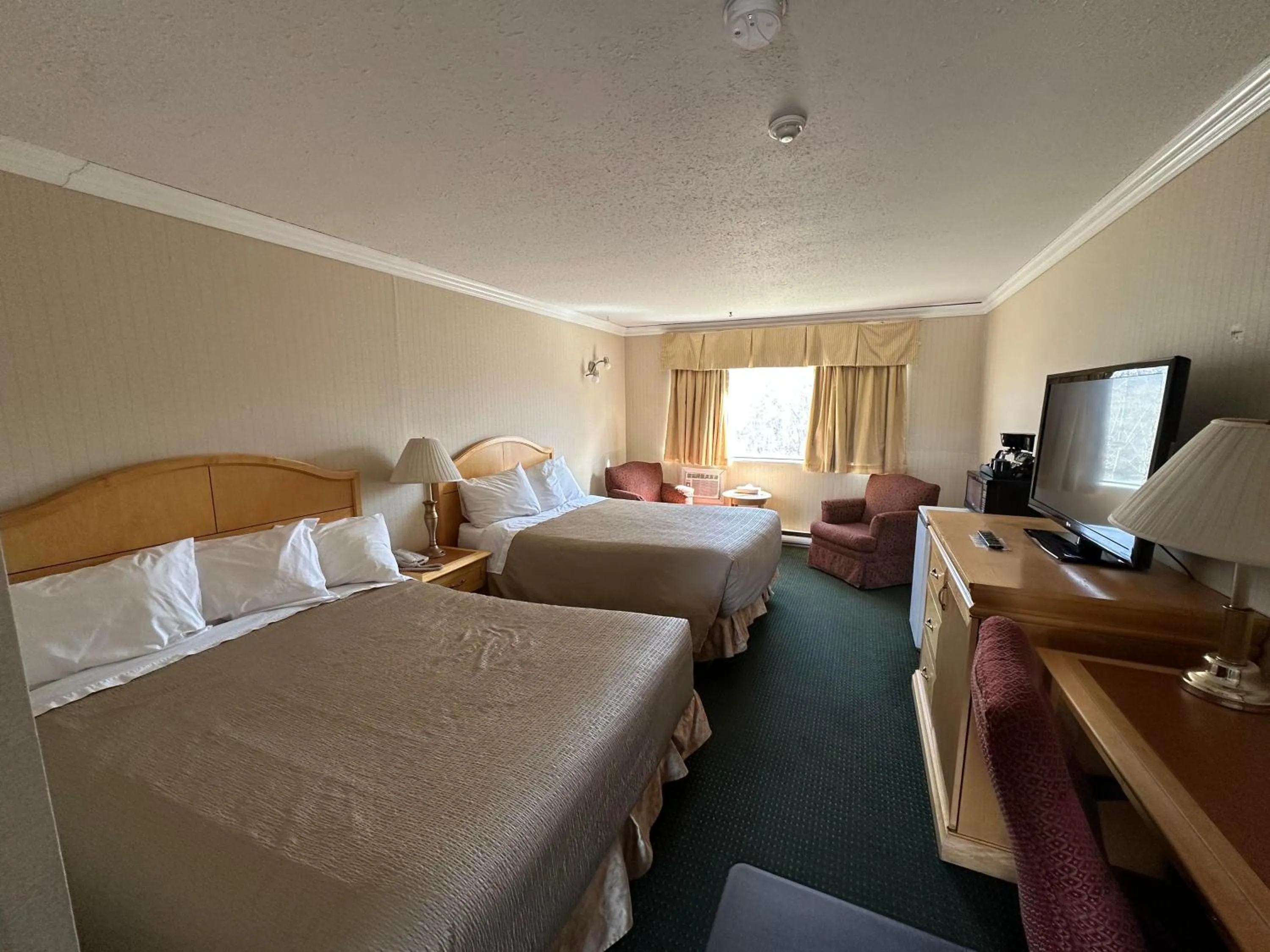 Bed in Travelodge by Wyndam Chetwynd