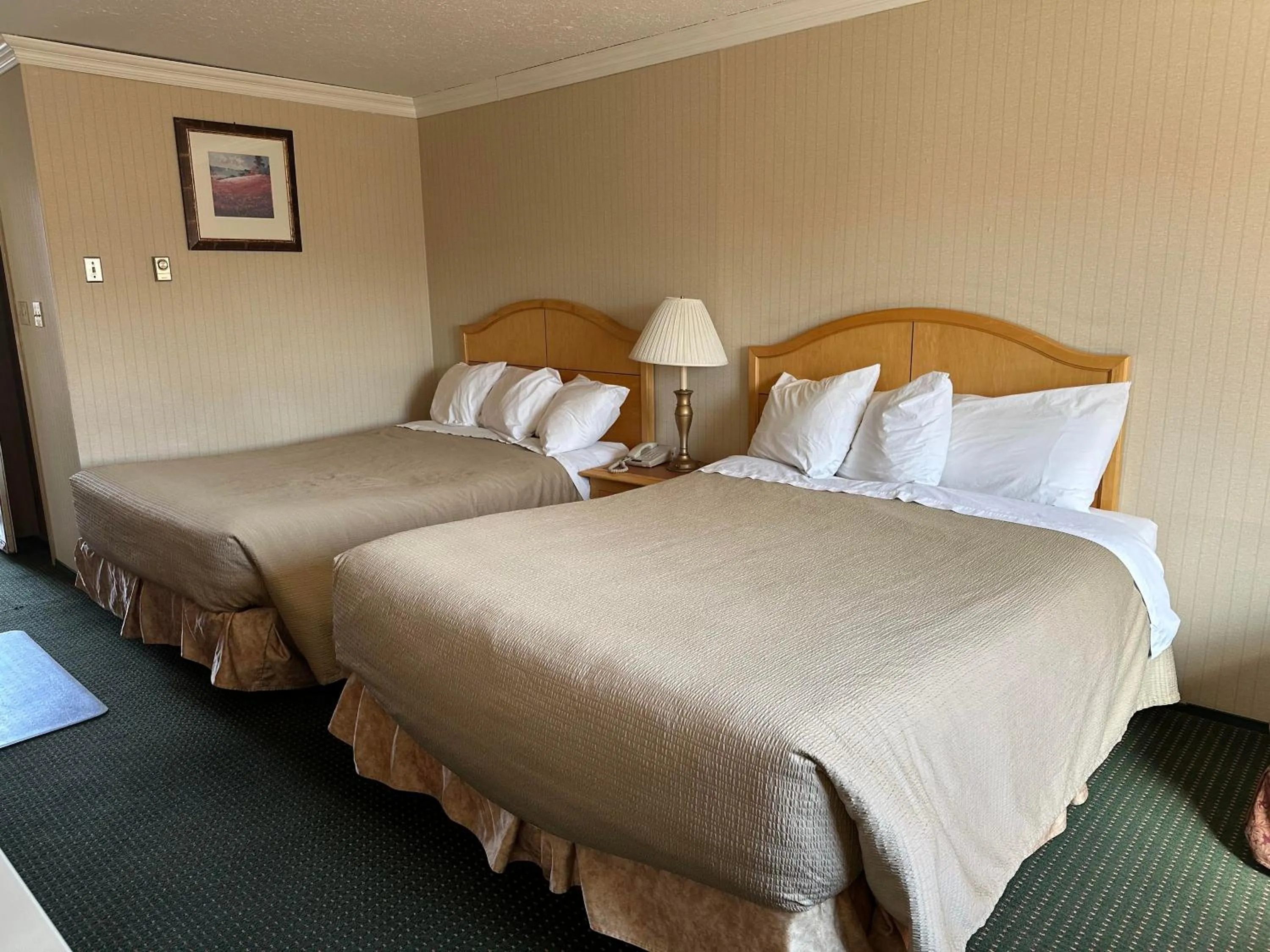 Bed in Travelodge by Wyndam Chetwynd