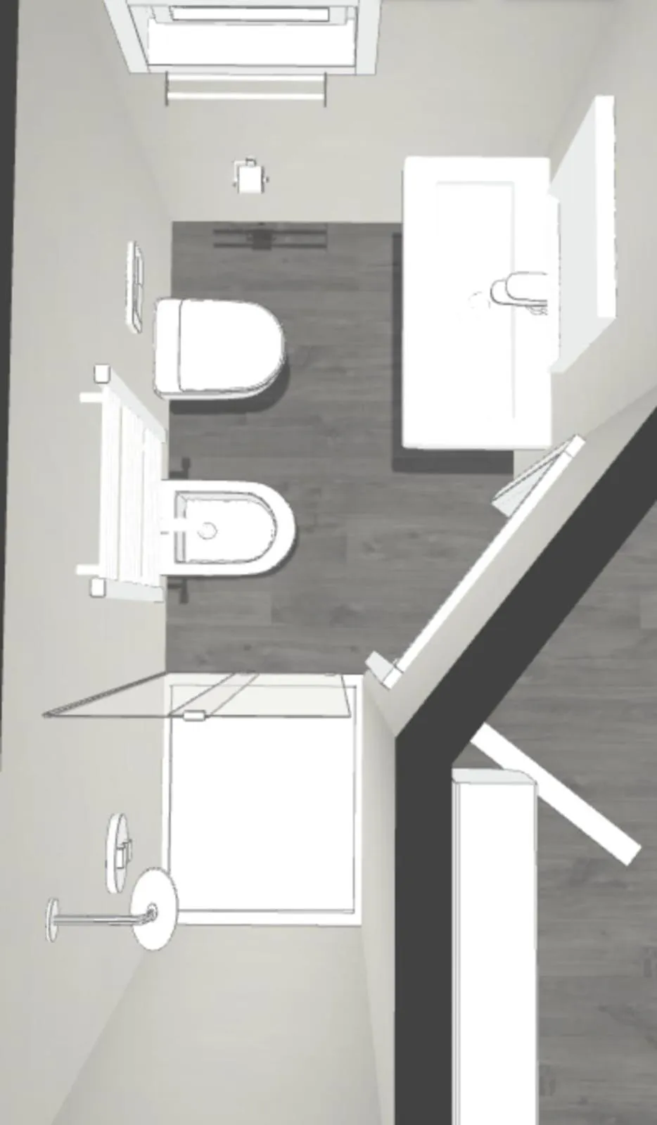 Bathroom in Hotel Week End