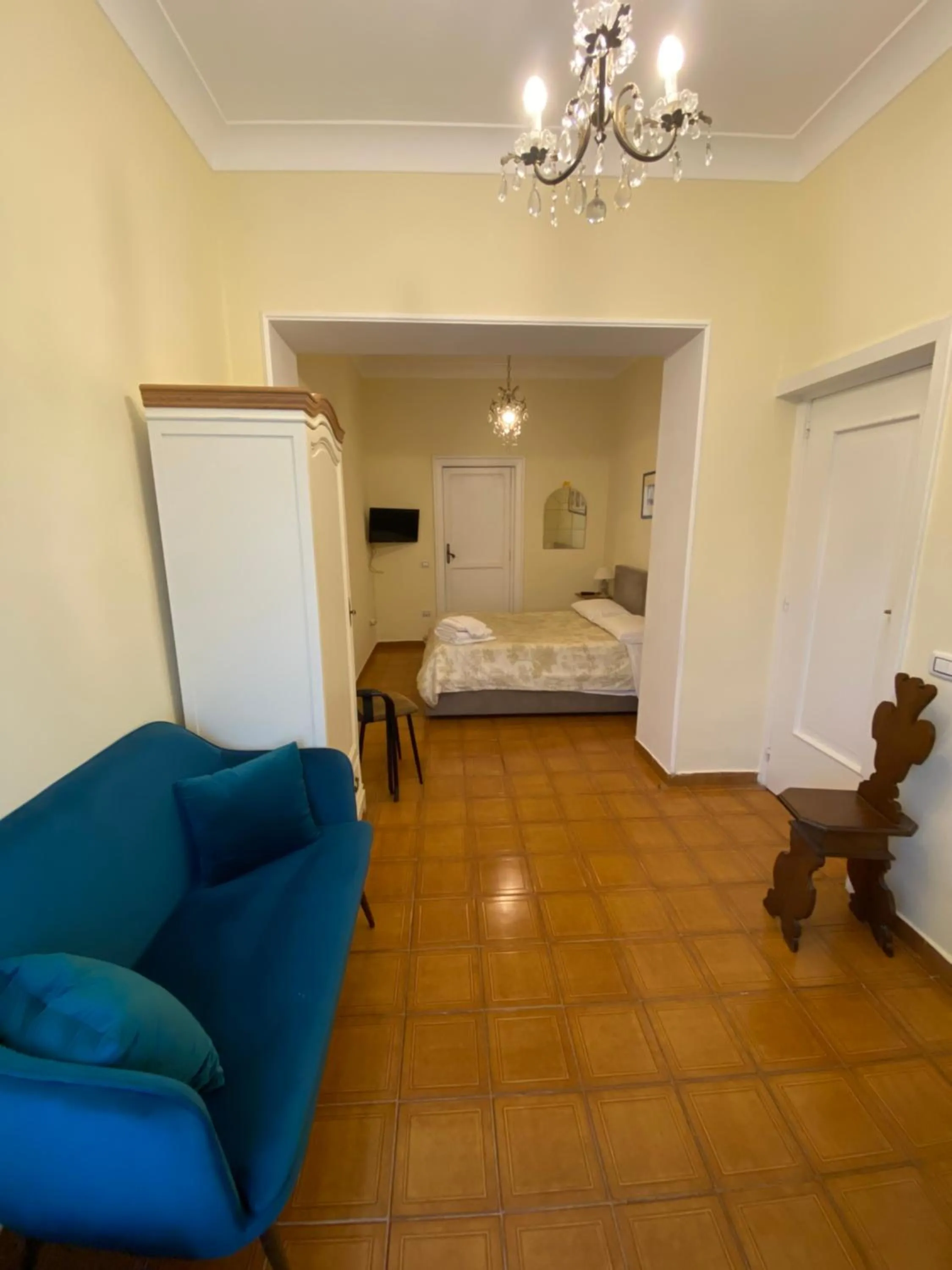 Bed in Scognamiglio Suites