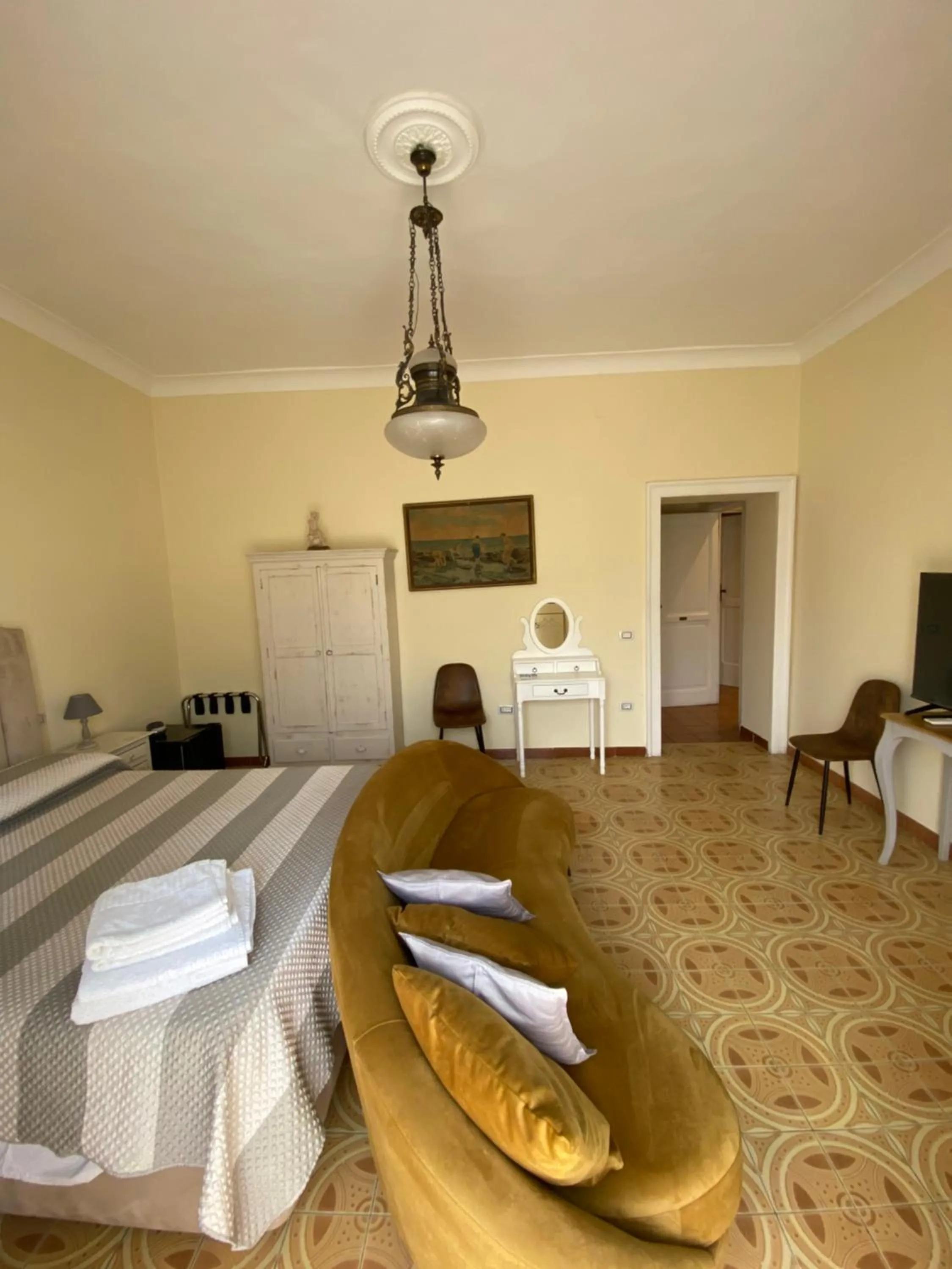 Bed in Scognamiglio Suites