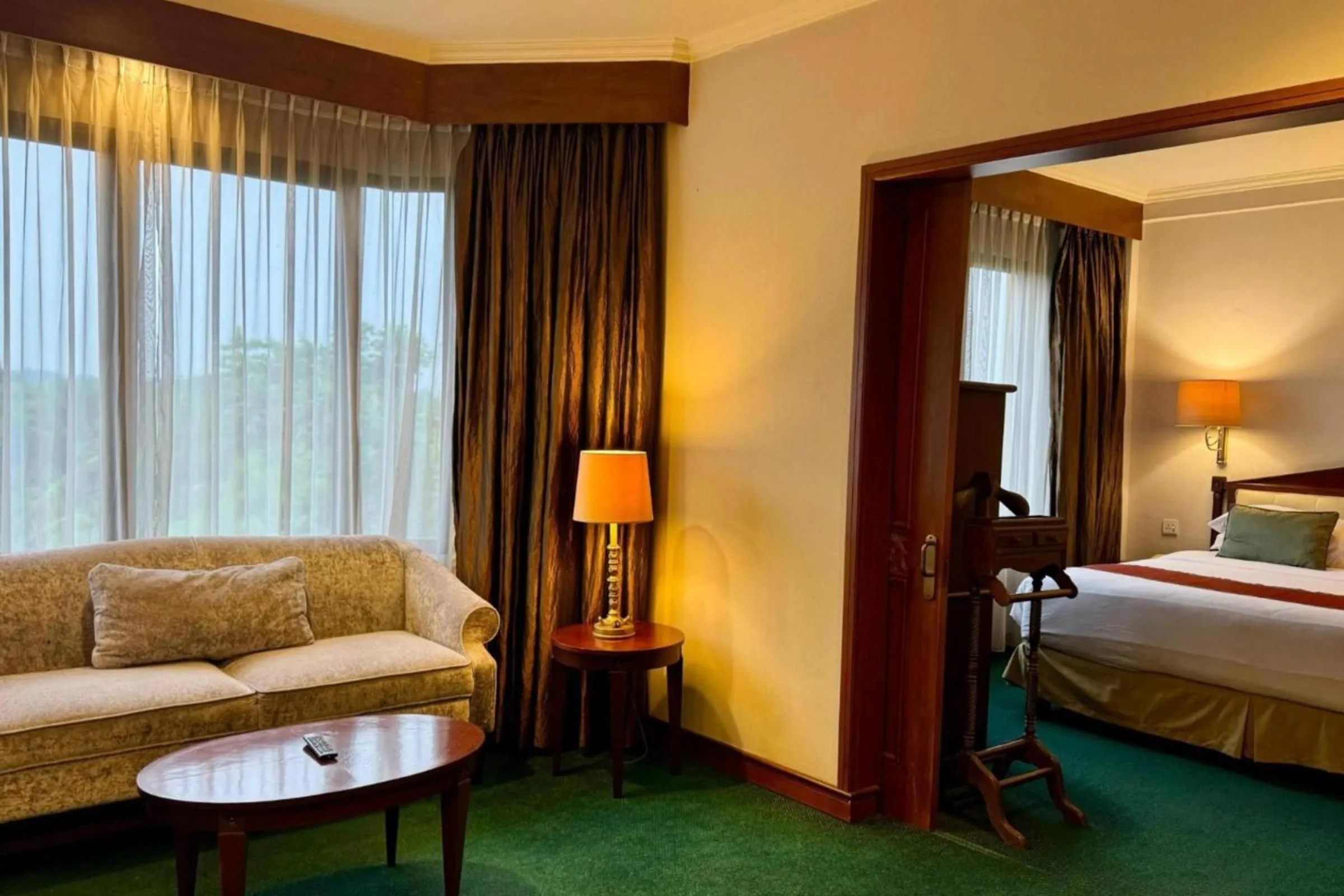 Living room, Bed in Prime Plaza Hotel Purwakarta