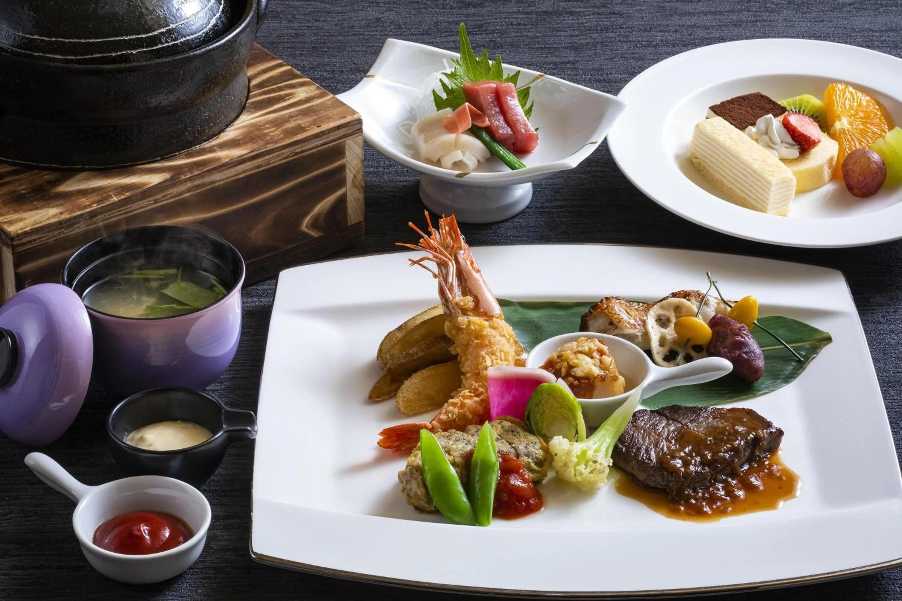 Food close-up in Bourou Noguchi Hakodate