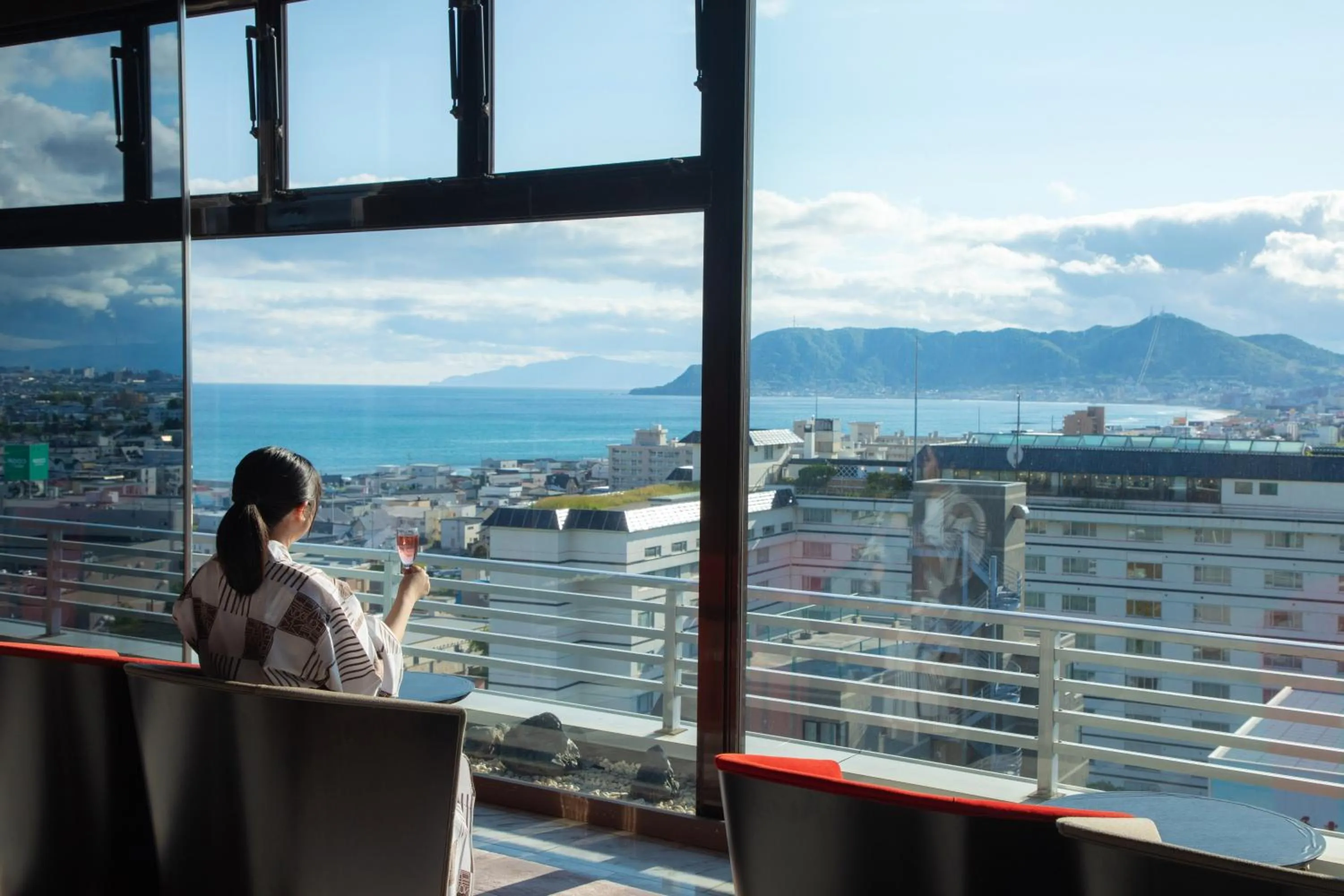 Communal lounge/ TV room in Bourou Noguchi Hakodate
