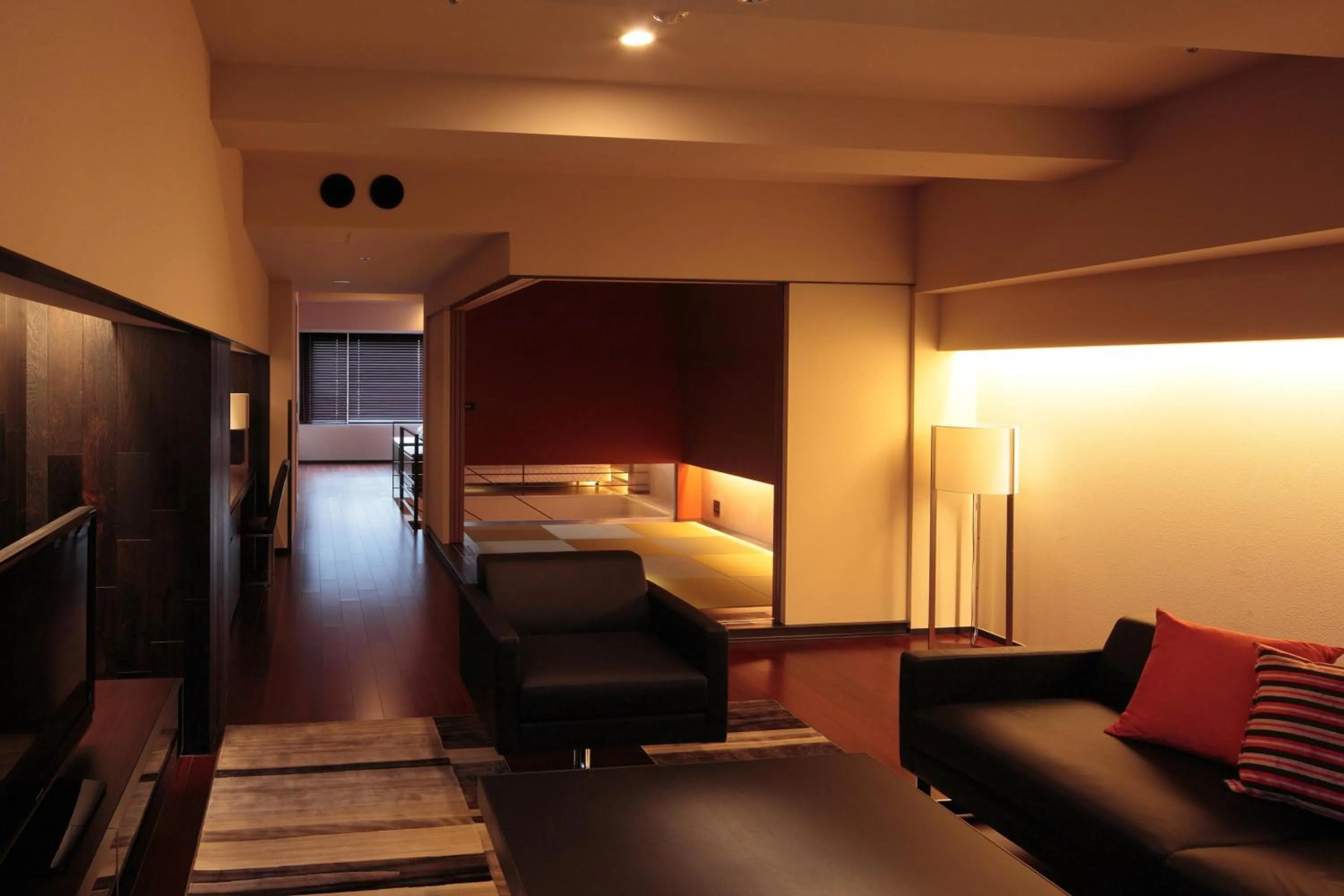 Living room, Bed in Bourou Noguchi Hakodate